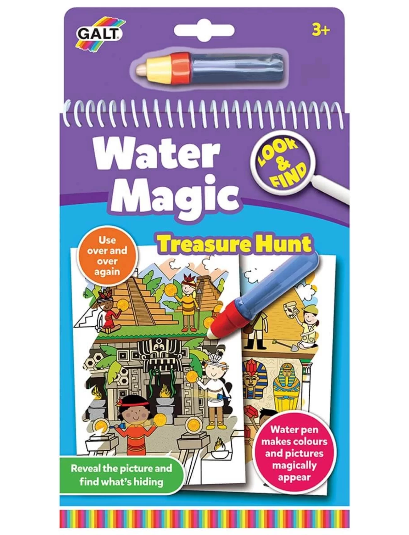 Galt Toys Water Magic Sihirli Kitap Treasure Hunt 3 Yaş+