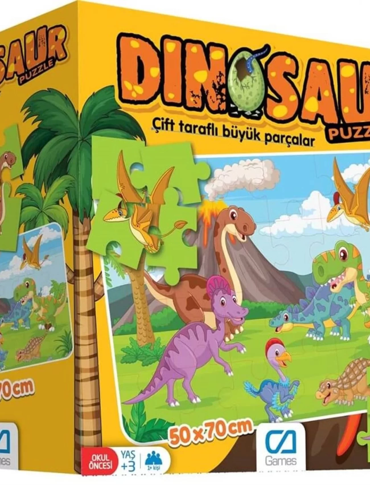 Games Dinazorlar Puzzle 24 Parça 5139