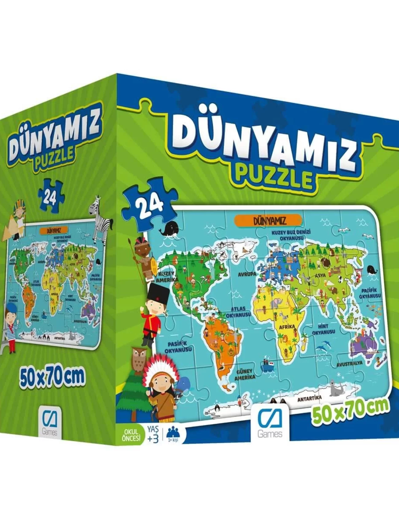 Games Dünyamız Puzzle 5025