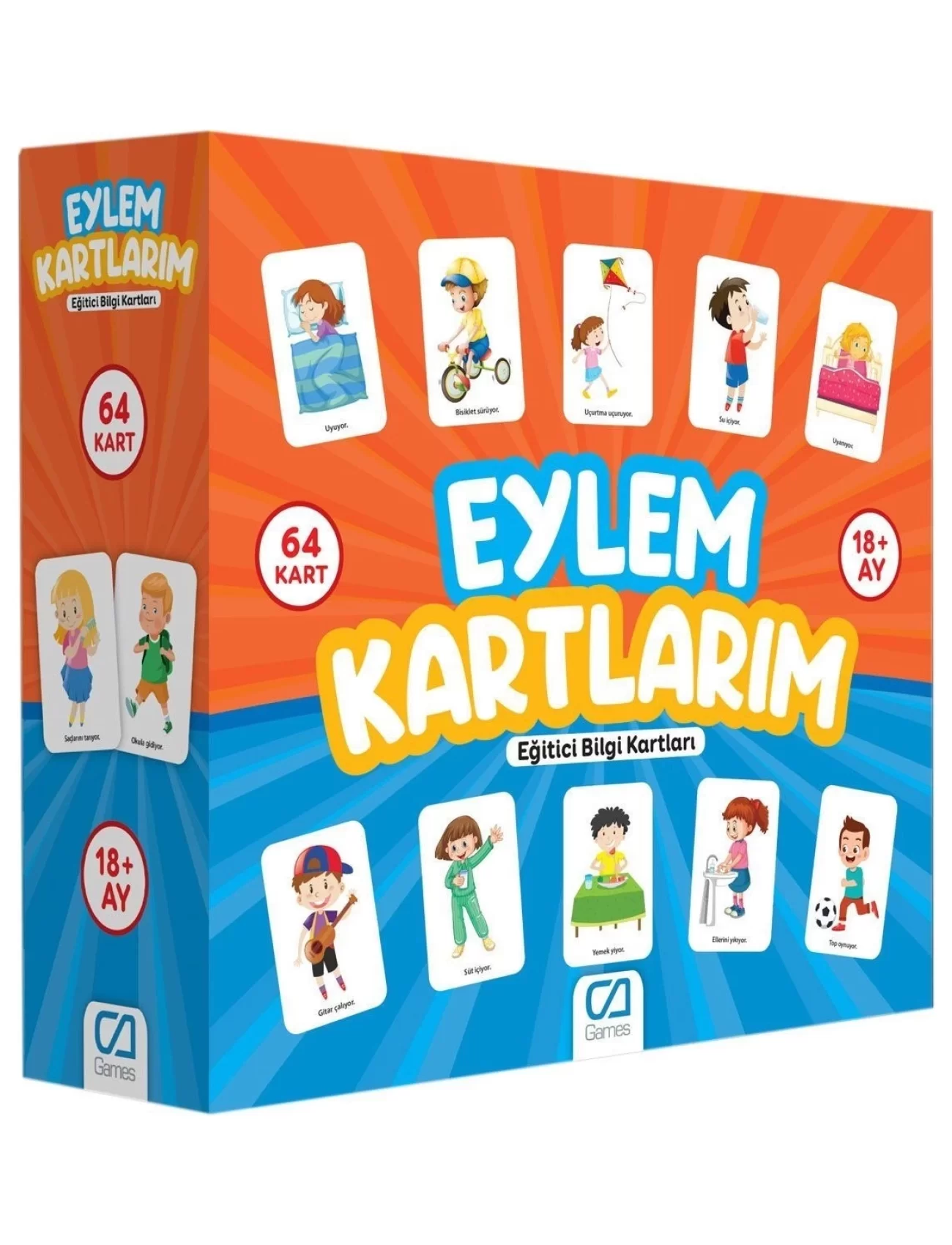 Games Eylem Kartlarım 64 Parça 5174