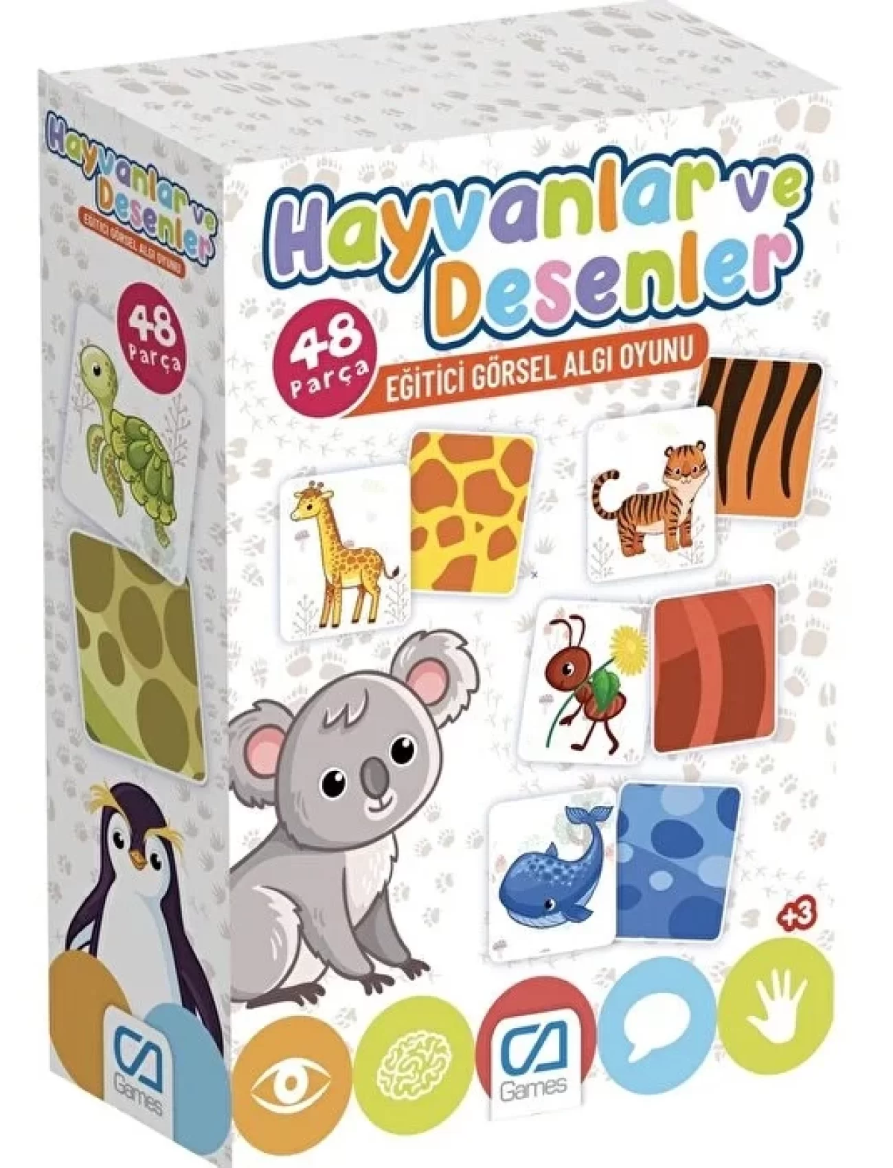 Games Hayvanlar Ve Desenleri 48 Parça 5155