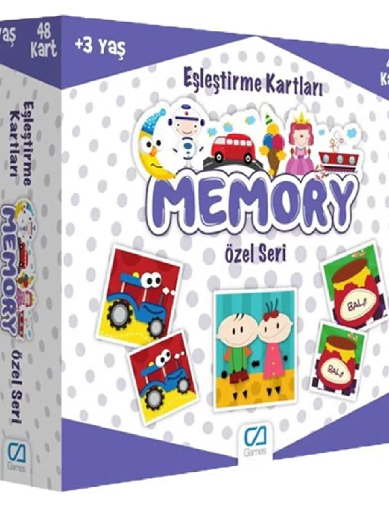 Games Memory Eşleştirme Kartları Özel Seri 48 Kart 5039
