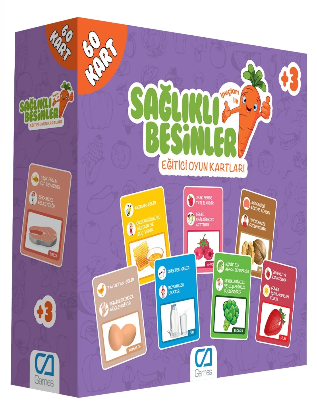 Games Sağlıklı Besinler 60 Kart 5106
