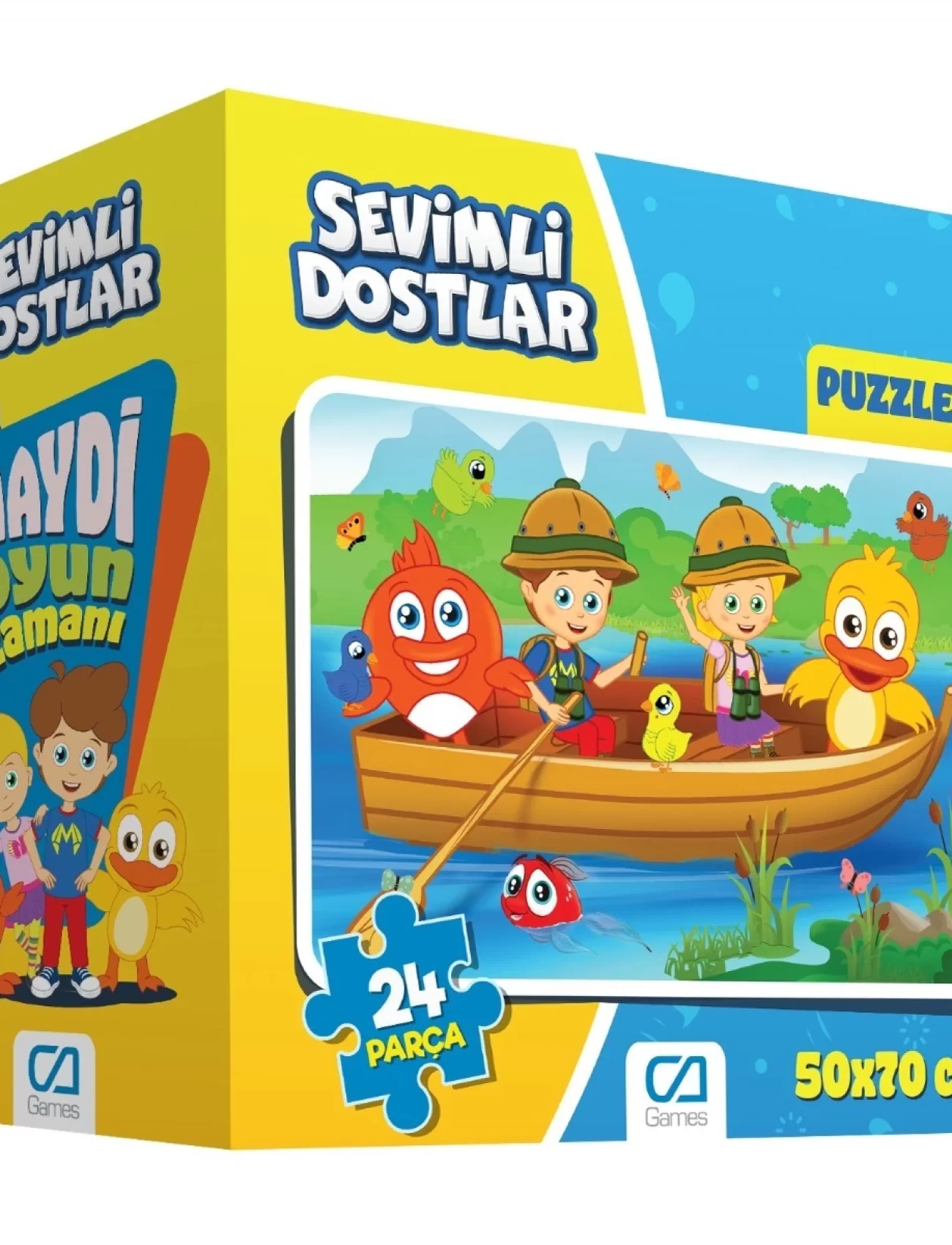 Games Sevimli Dostalar Puzzle 24 Parça