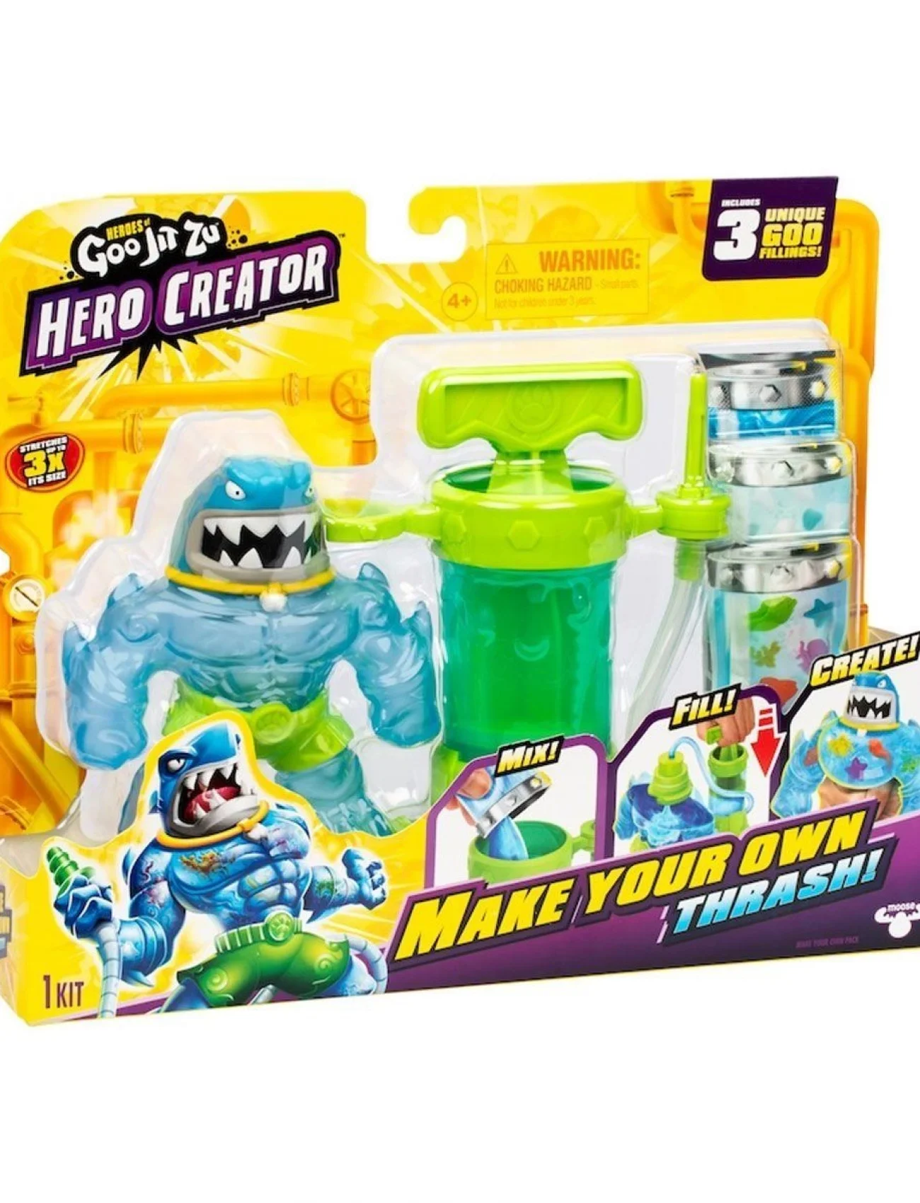 GJT55000 GooJitSu Stretch Strikes Figür Yapma Seti