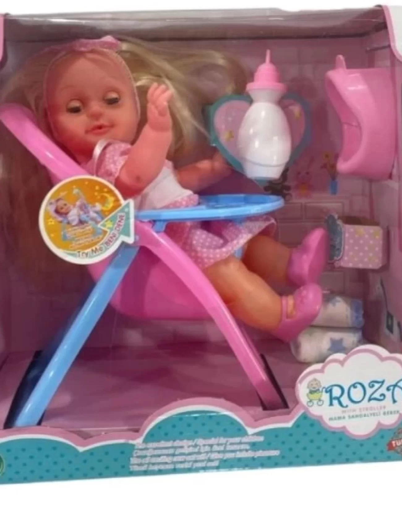 Global Toys Roza Mama Sandalyeli Bebek
