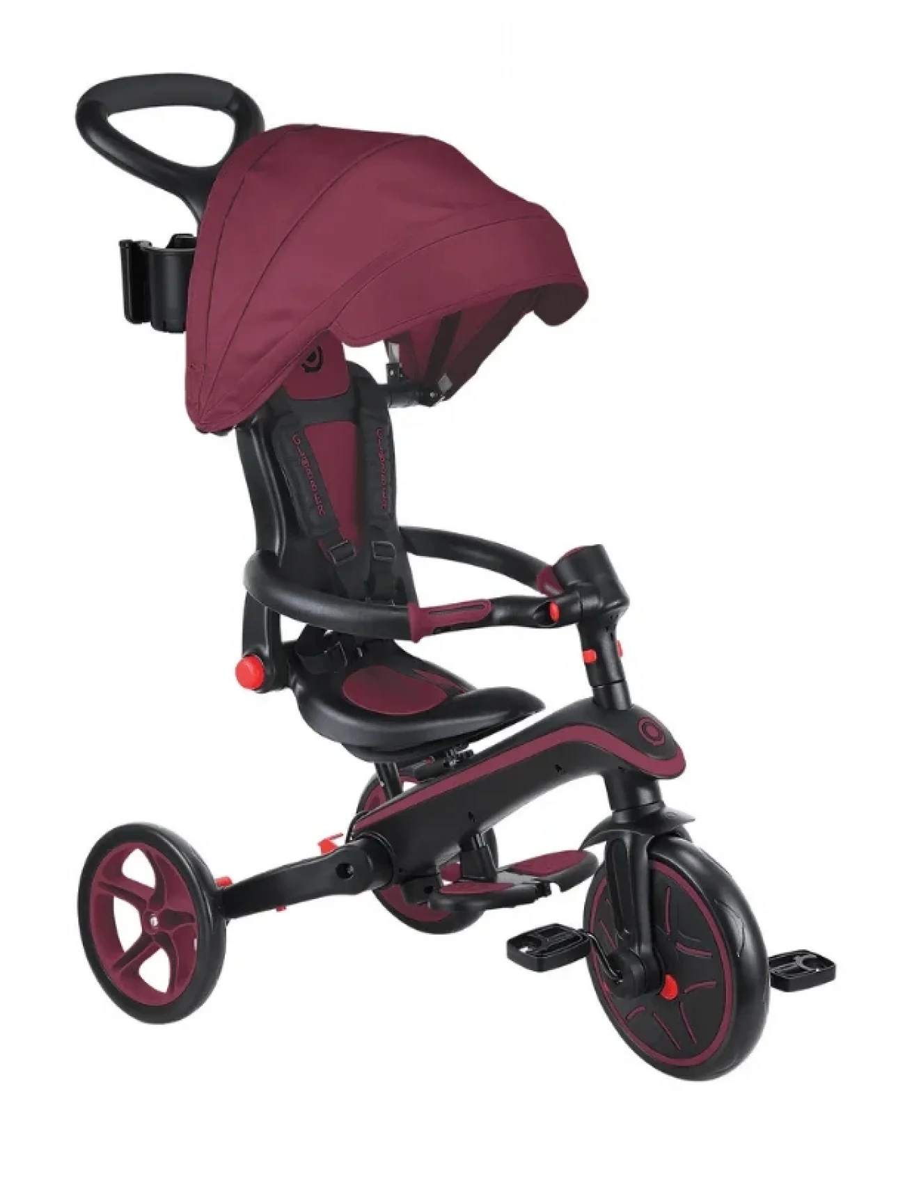 Globber Explorer 4in1 Katlanabilir Bisiklet Bordo