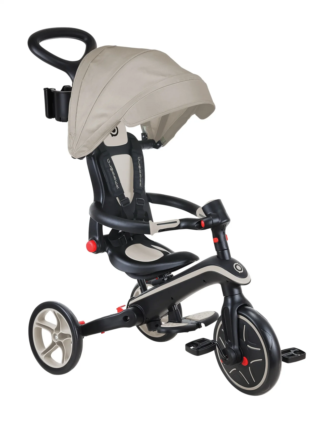 Globber Explorer 4in1 Katlanabilir Bisiklet Koyu Bej