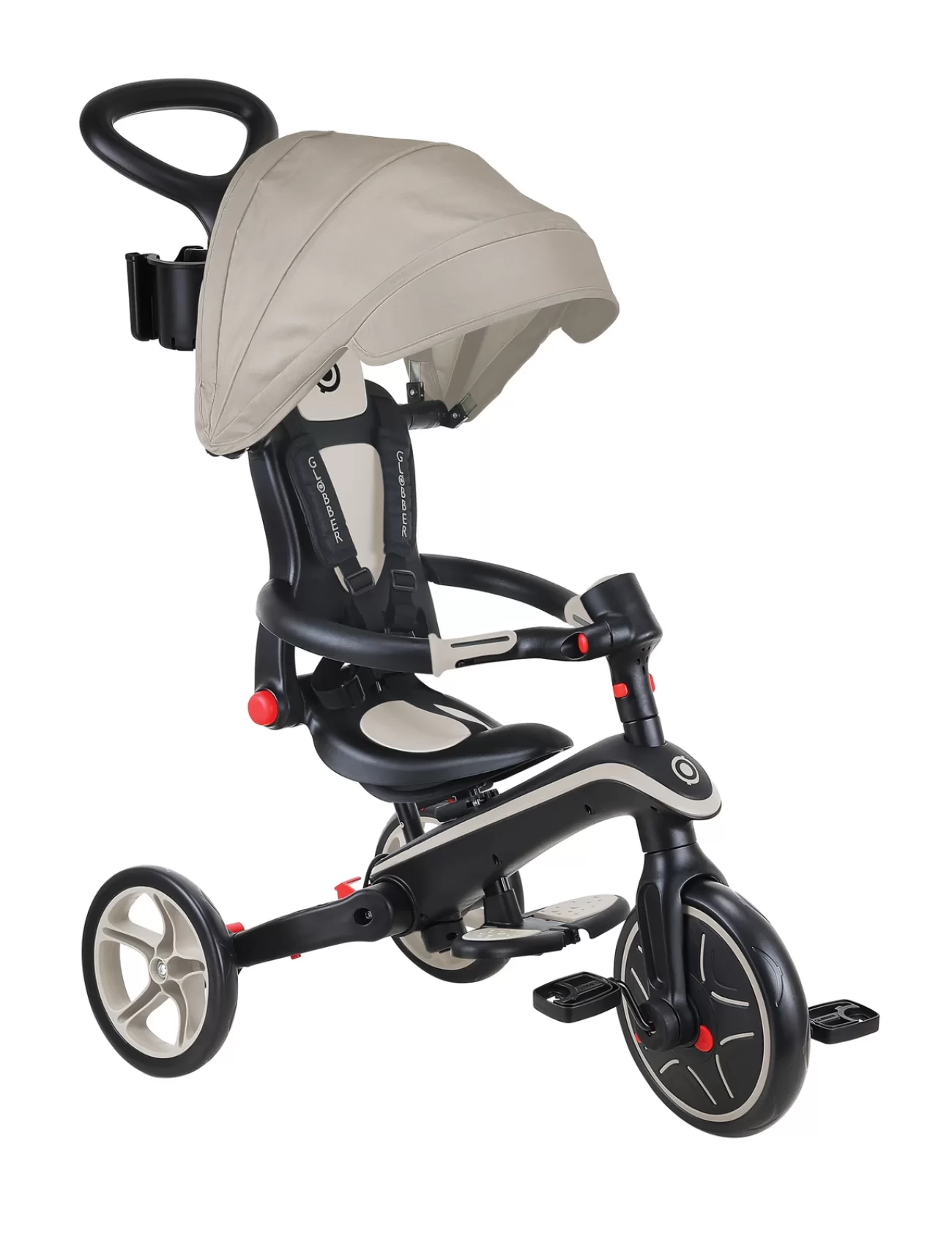 Globber Explorer 4in1 Katlanabilir Bisiklet Koyu Bej