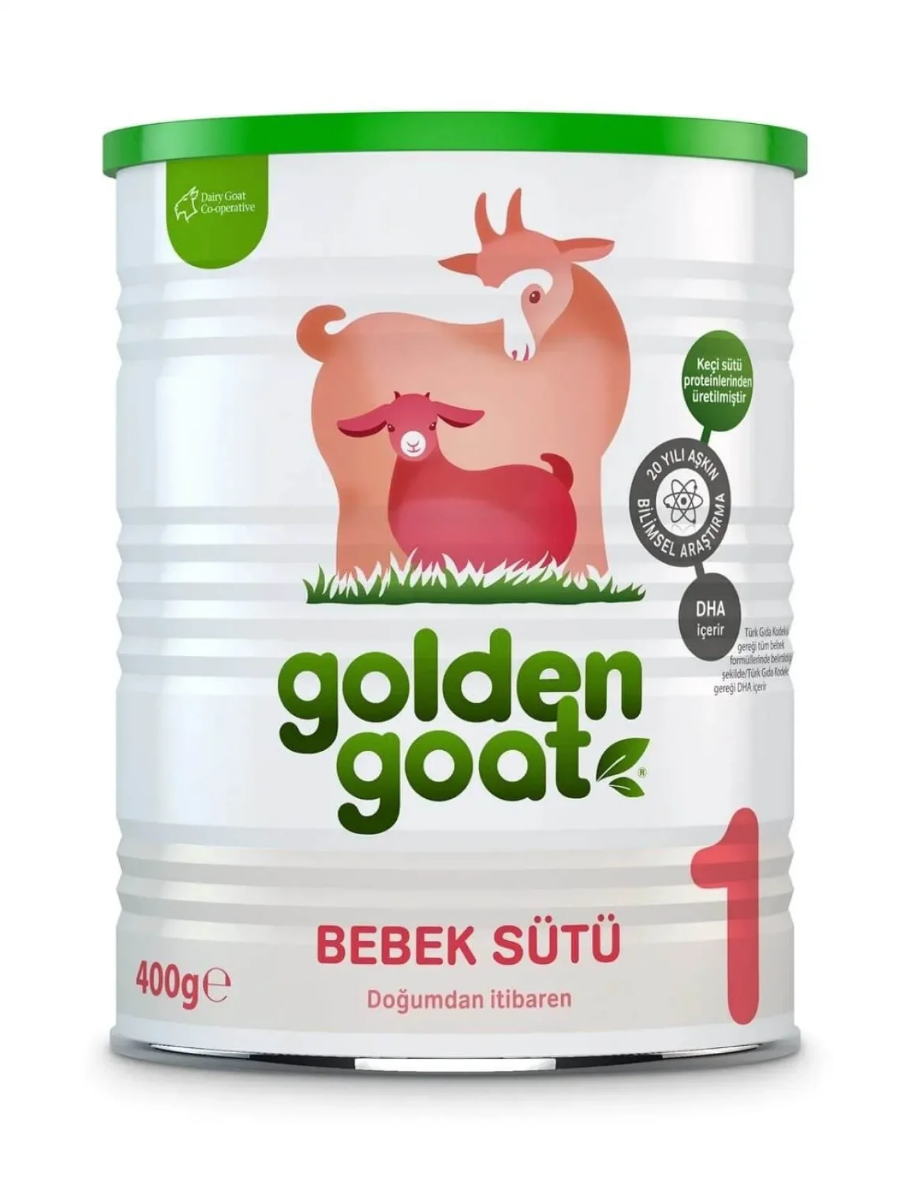Golden Goat 1 Keçi Sütlü Bebek Sütü 0-6 Ay 400 Gr