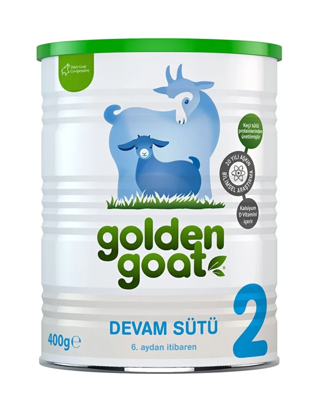 Golden Goat 2 Keçi Sütlü Devam Sütü 6-12 Ay 400 Gr