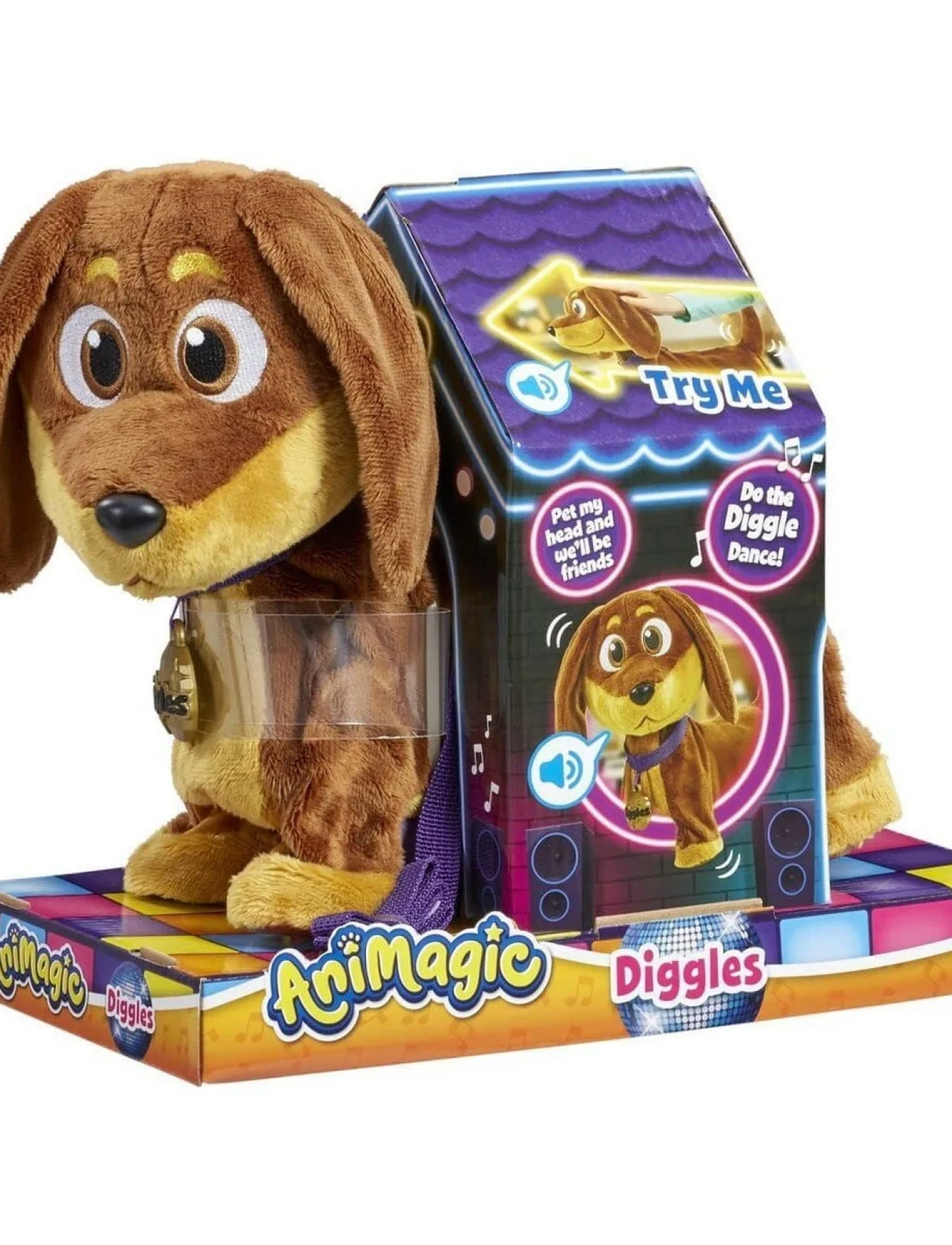 GOLI 923207 Animagic Köpek - Diggles