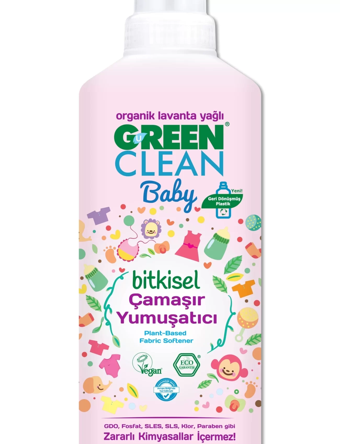 Green Clean Baby Bitkisel Çamaşır Yumuşatıcı 1000 ml