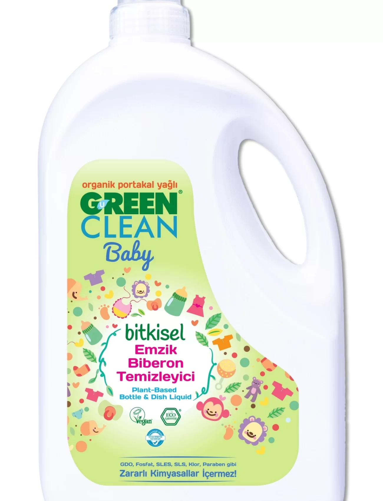 Green Clean Baby Bitkisel Emzik Biberon Temizleyici 2750ml