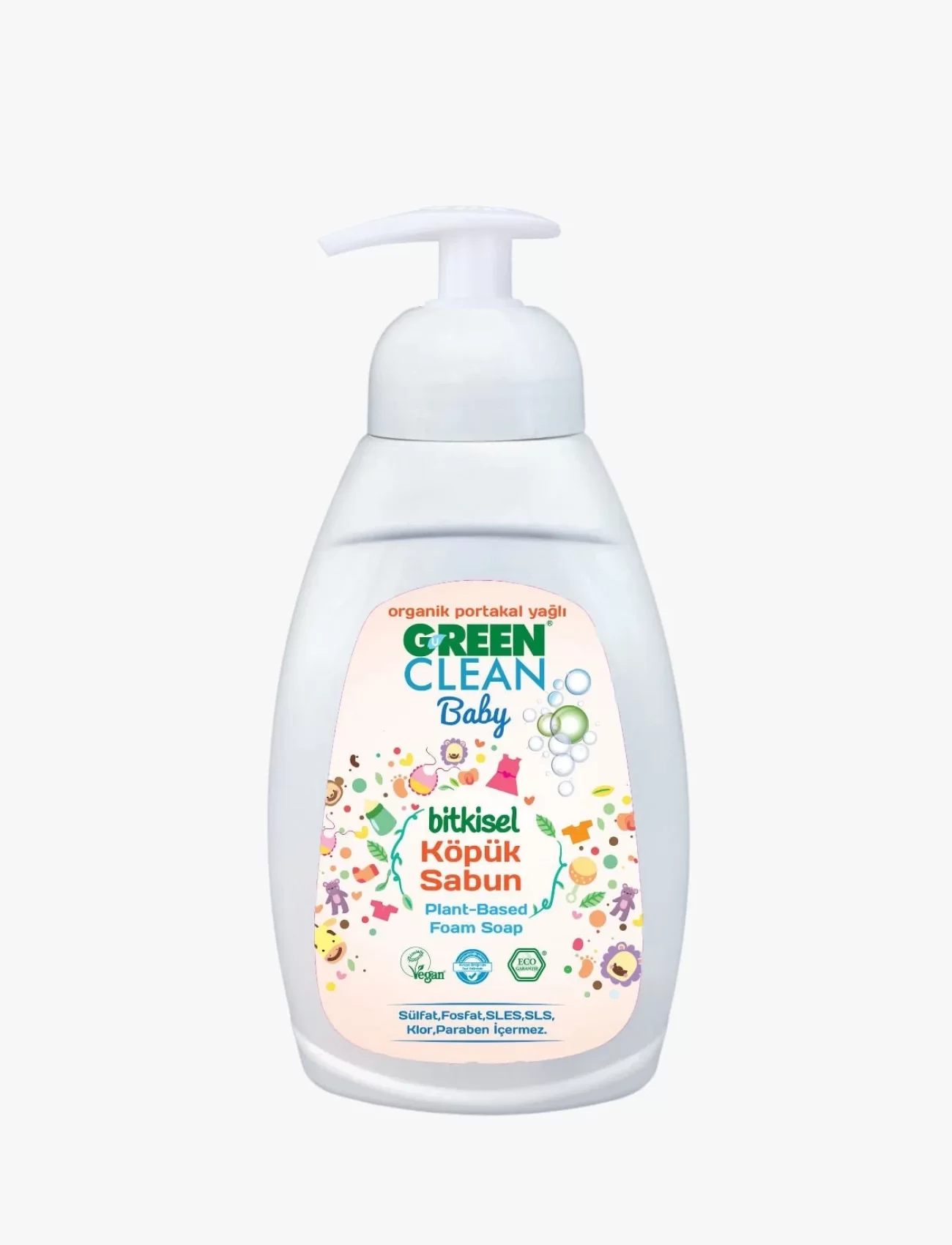 Green Clean Baby Köpük Sabun 450 Ml