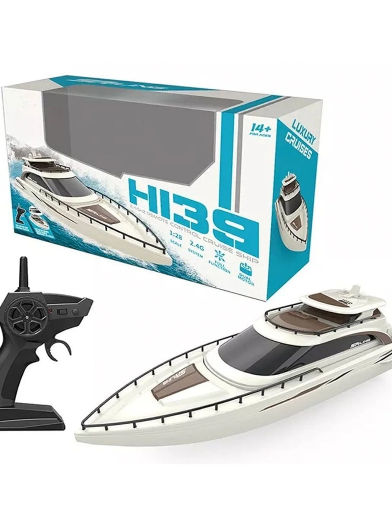 H139 Kumabdalı 2.4G Kontrollü Sürat Teknesi -Gepettoys