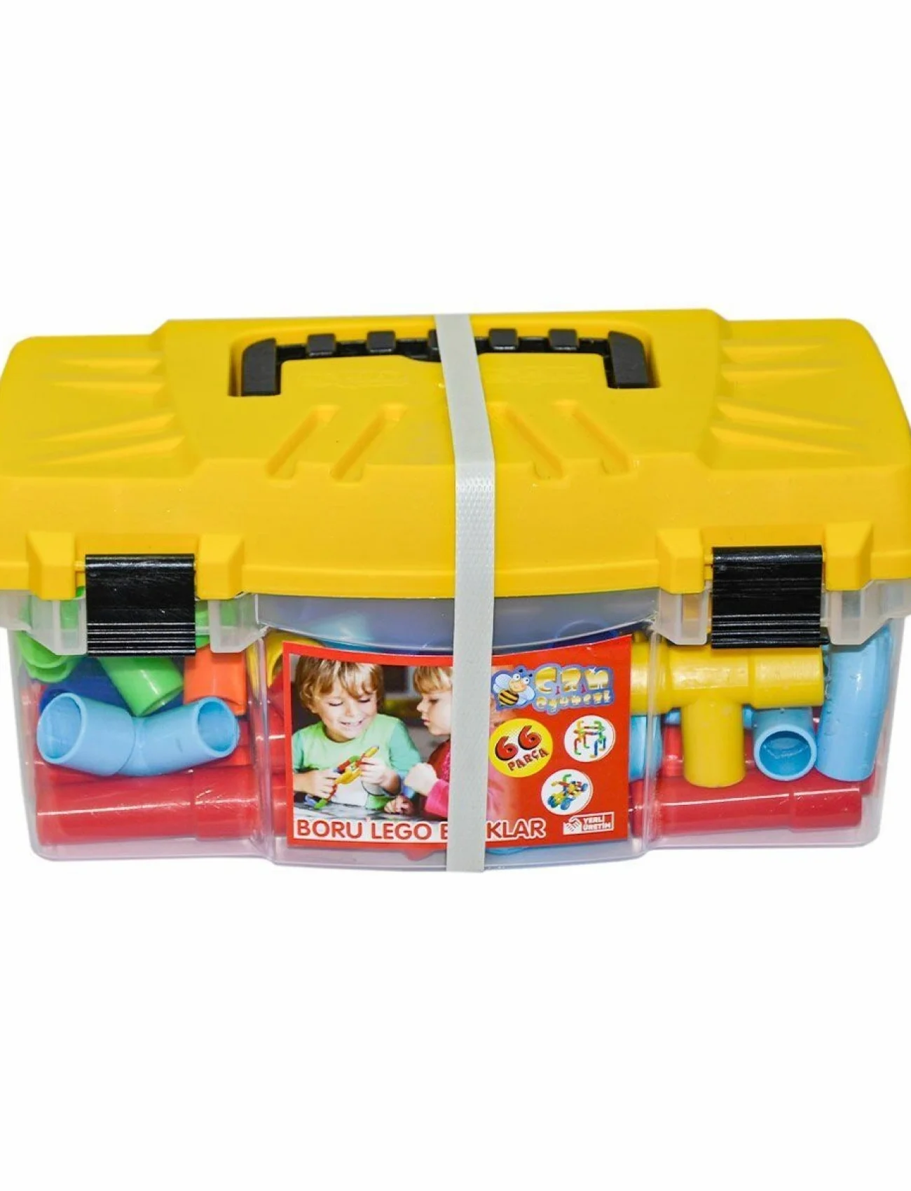 HC1023  Çanta Boru Bloklar 66 Parça