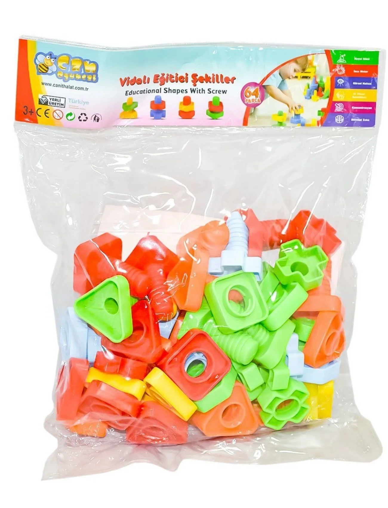 HC1026 Cıvata Bloklar 64 Parça