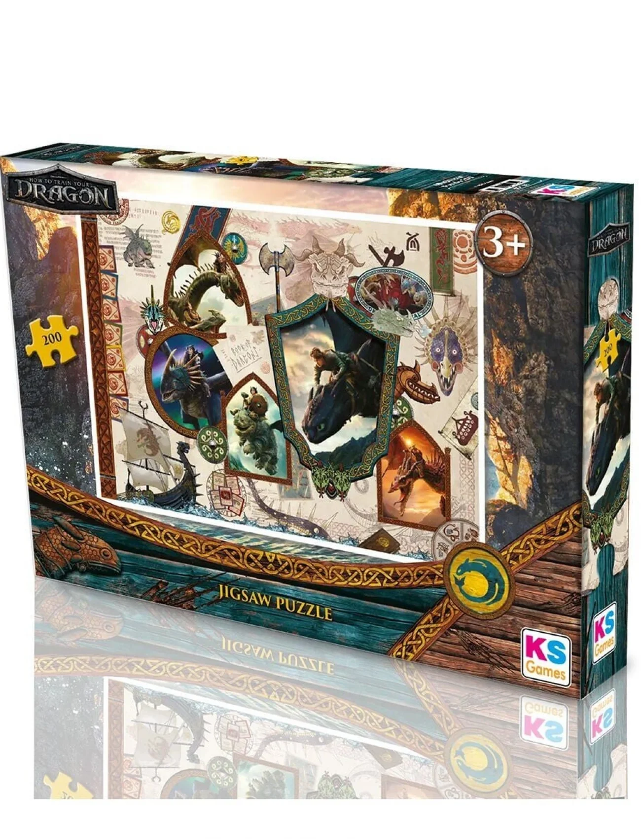 HD 113 HOW TO TRAİN YOUR DRAGON PUZZLE 200 PRÇ