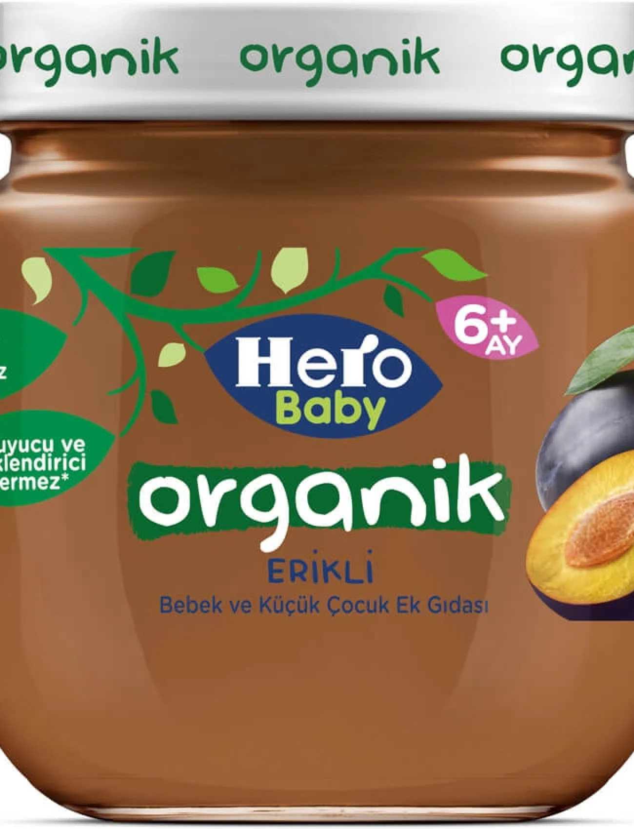 Hero Baby Organik Erik Püresi Kavanoz Mama 120 Gr