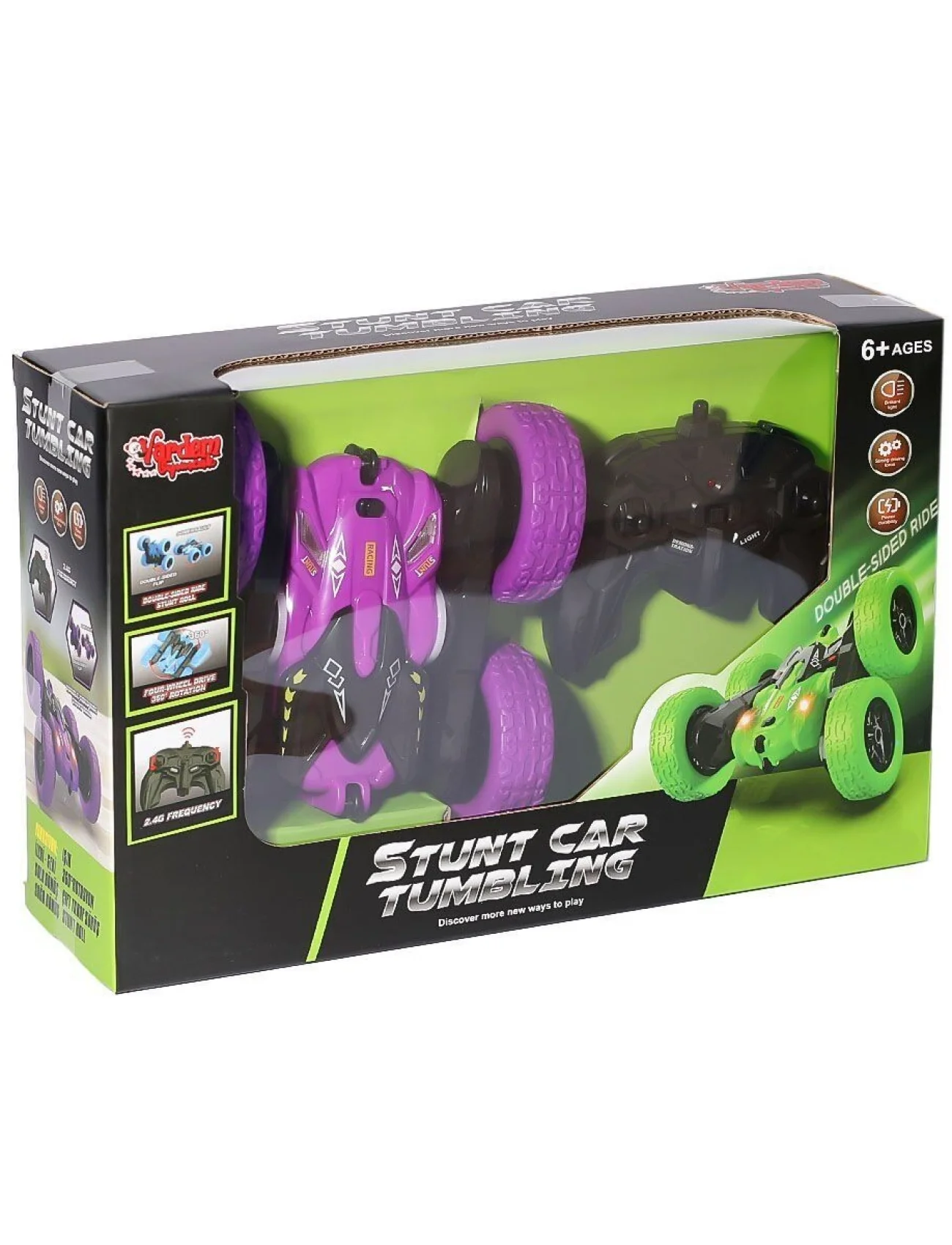 HG4-04 Kumandalı Şarjlı 4 Teker Akrobat 2.4G -Vardem