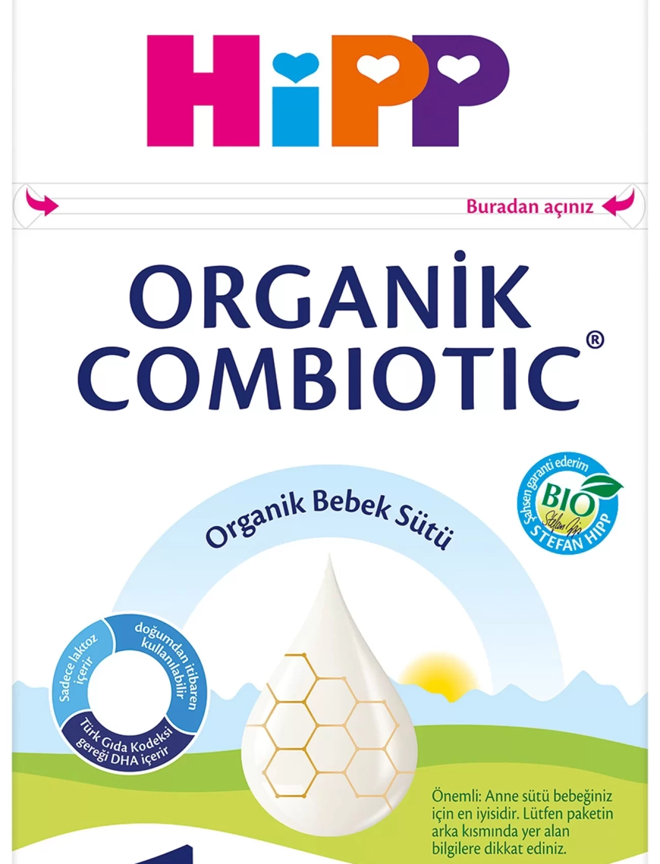 Hipp 1 Organik Combiotic Bebek Sütü 800 Gr