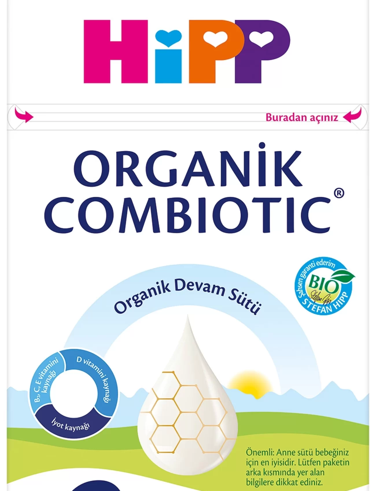 Hipp 2 Organik Combiotic Bebek Sütü 800 Gr