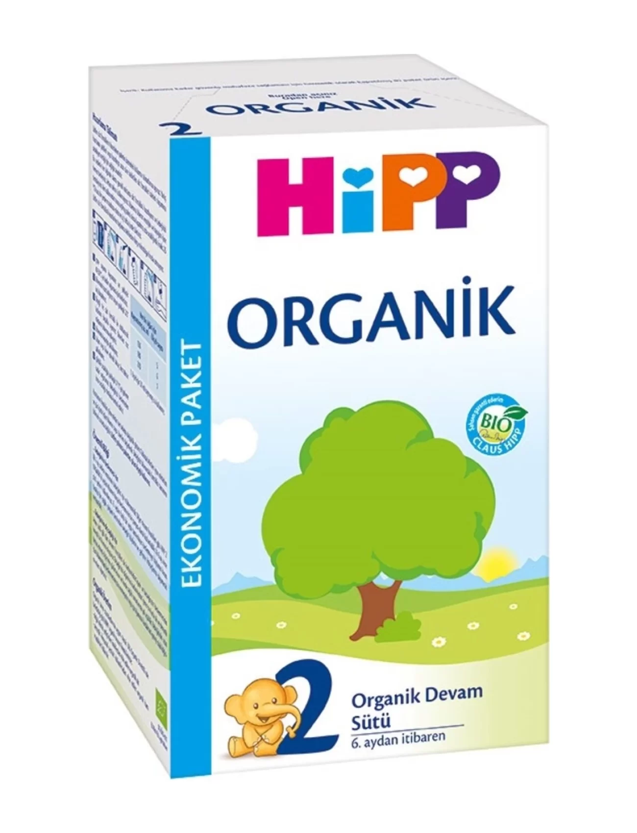 Hipp 2 Organik Devam Sütü 600 Gr