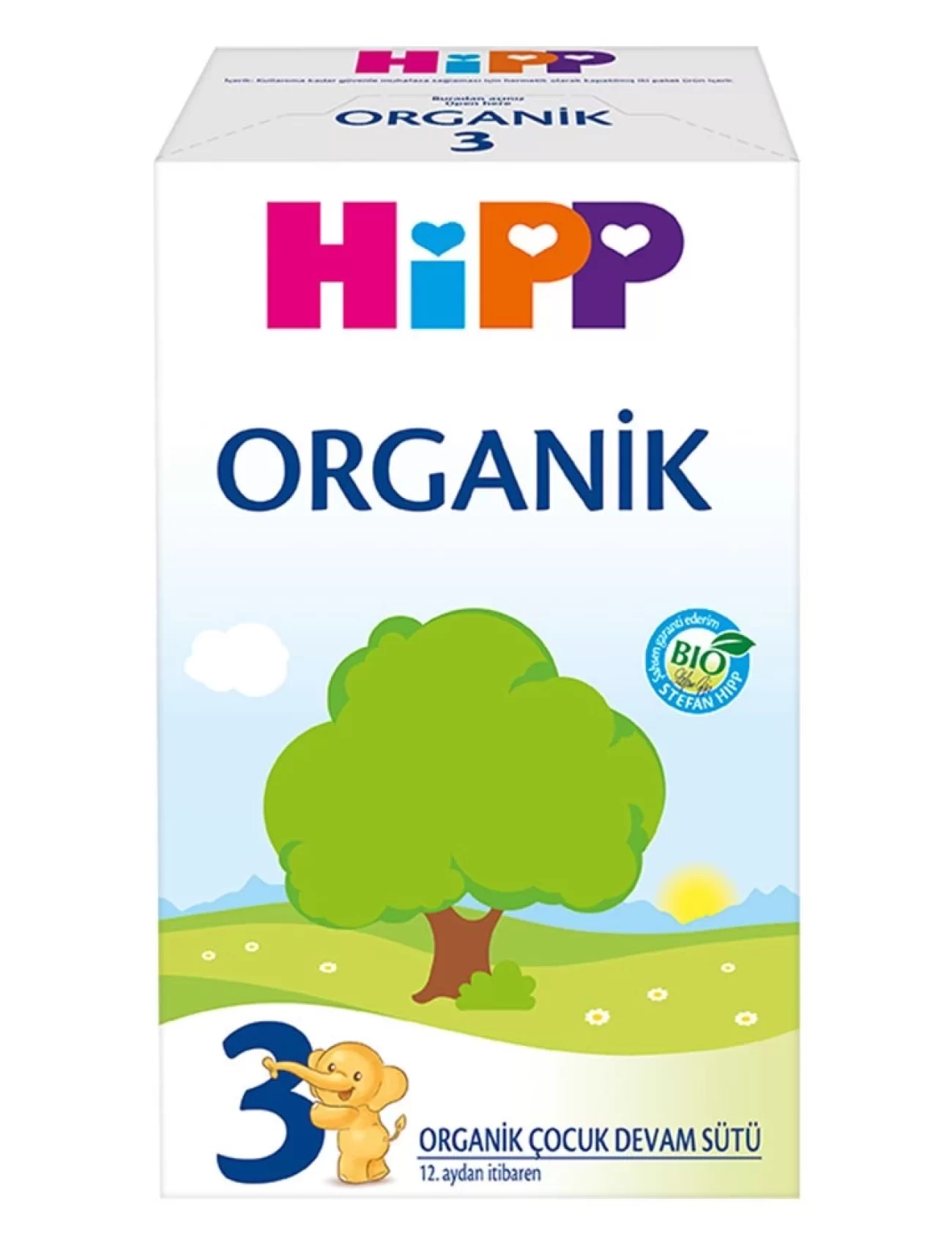 Hipp 3 Organik Devam Sütü 600 Gr