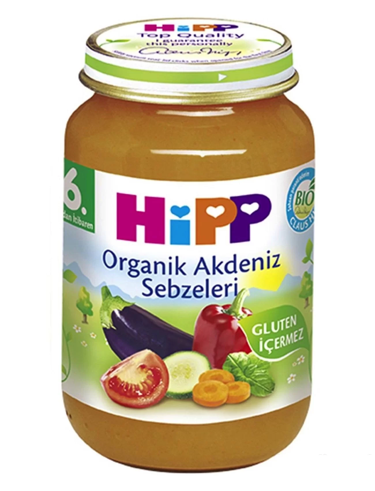 Hipp Organik Akdeniz Sebzeleri 190 Gr