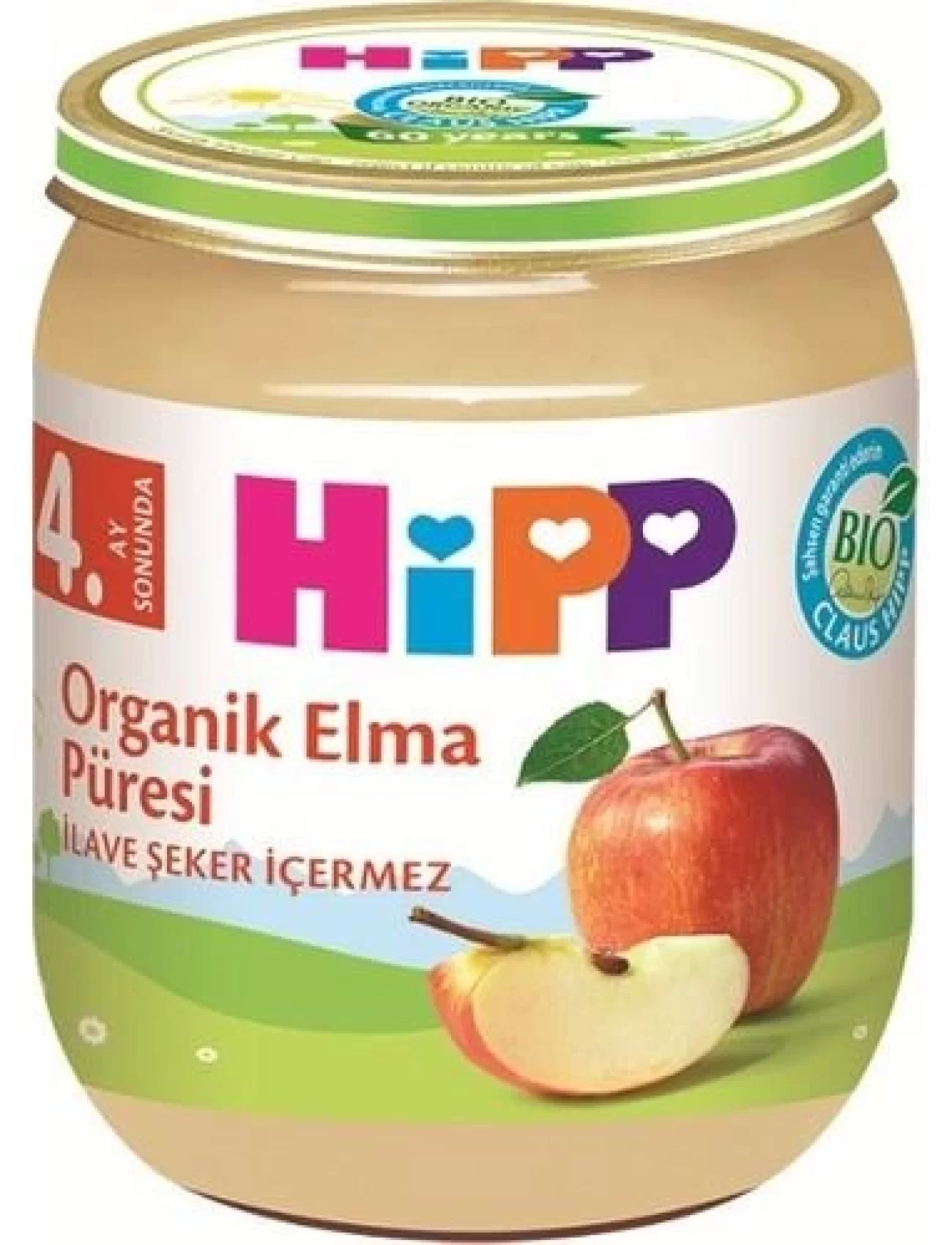 Hipp Organik Elma Püresi 125 Gr