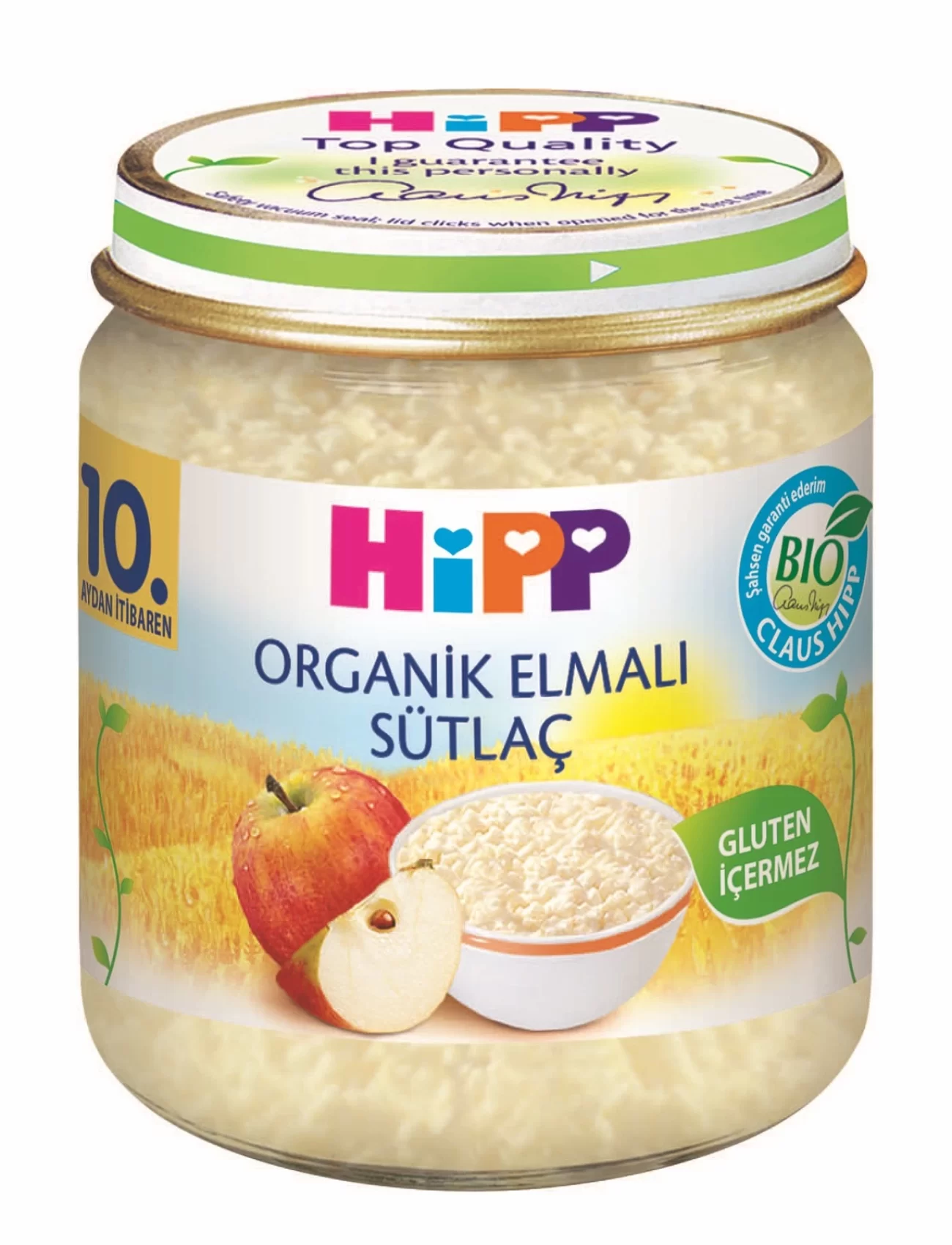 Hipp Organik Elmalı Sütlaç 200 Gr