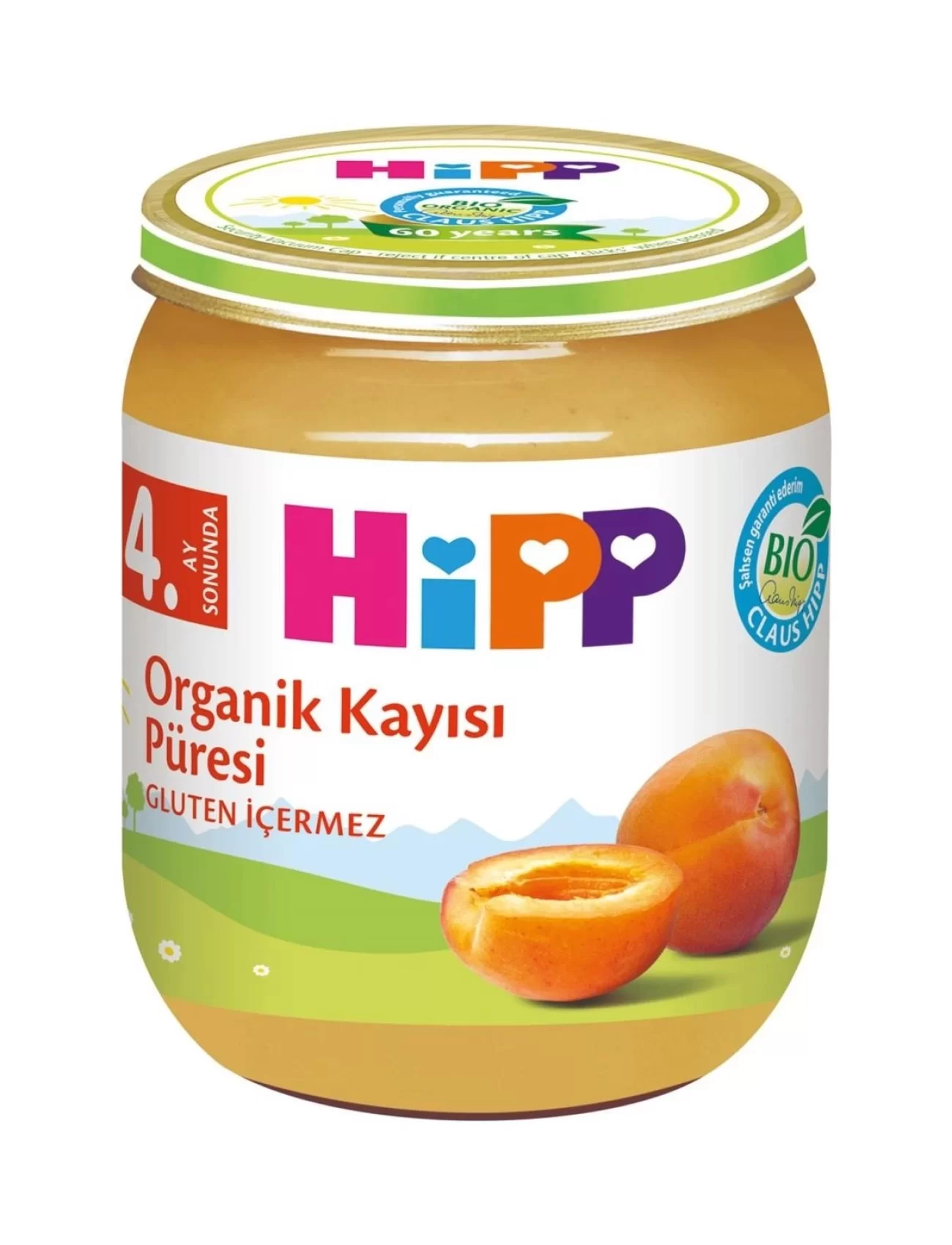 Hipp Organik Kayısı Püresi 125 Gr