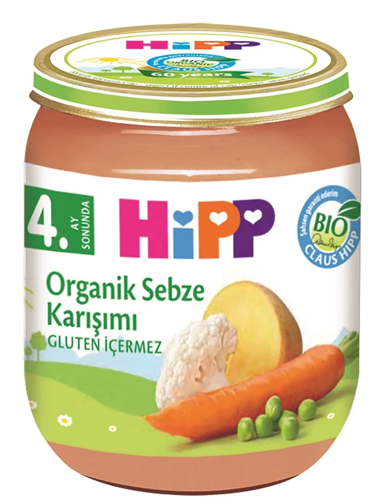 Hipp Organik Sebze Karışımı 125 Gr
