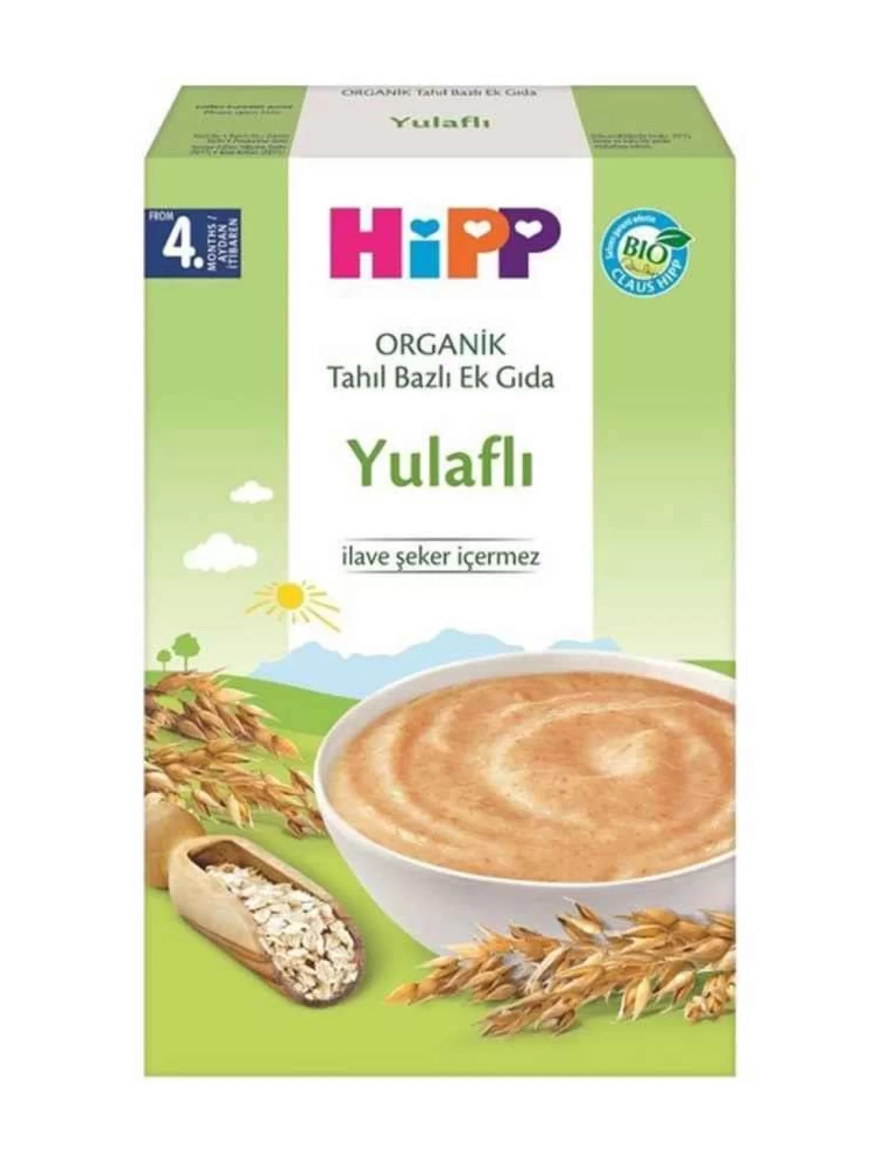 Hipp Organik Yulaflı Tahıl Bazlı Ek Gıda 200 Gr