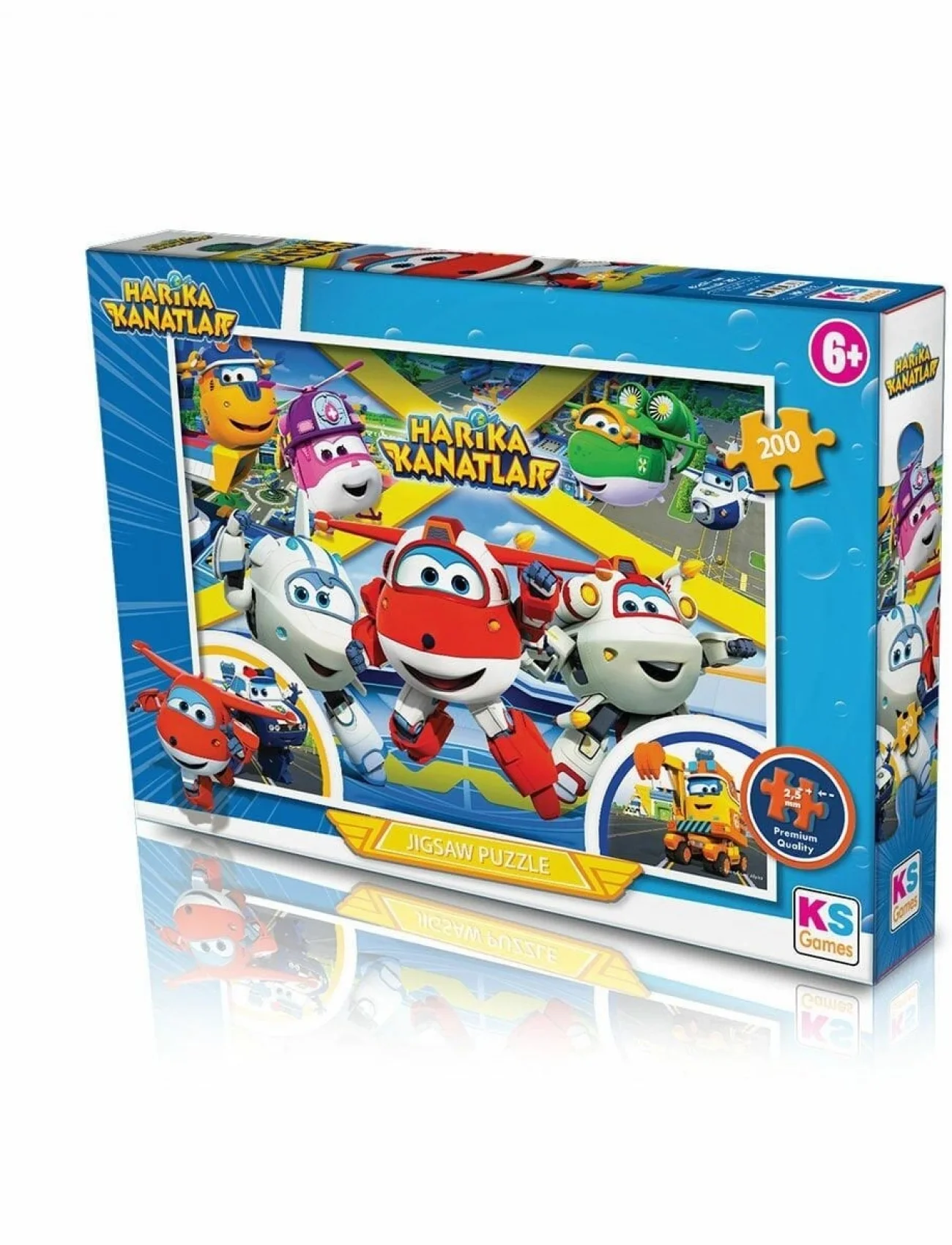 HK 113 Harika Kanatlar Puzzle 200 Parça -KS Puzzle