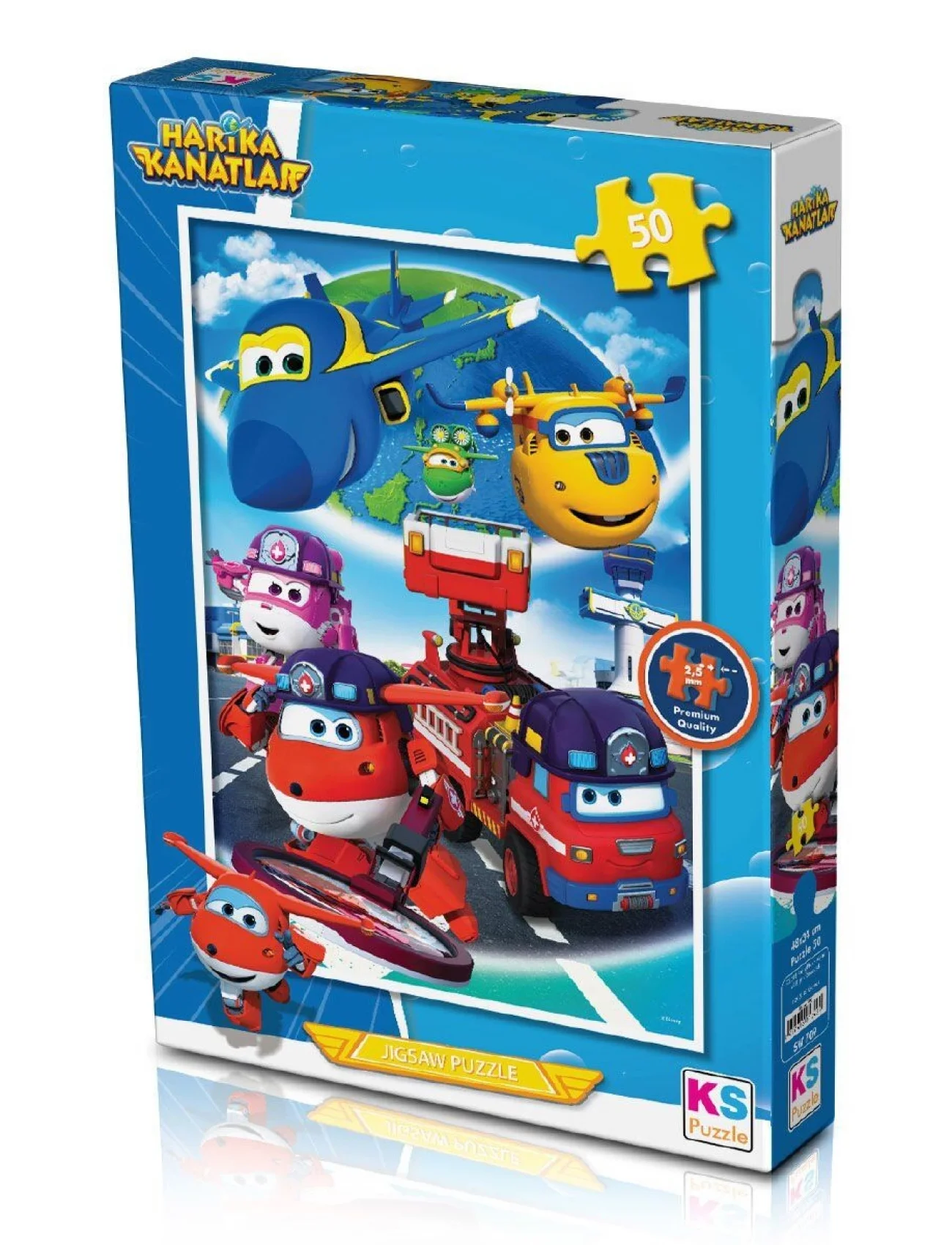 HK 709 Harika Kanatlar 50 Parça Puzzle -KS Puzzle