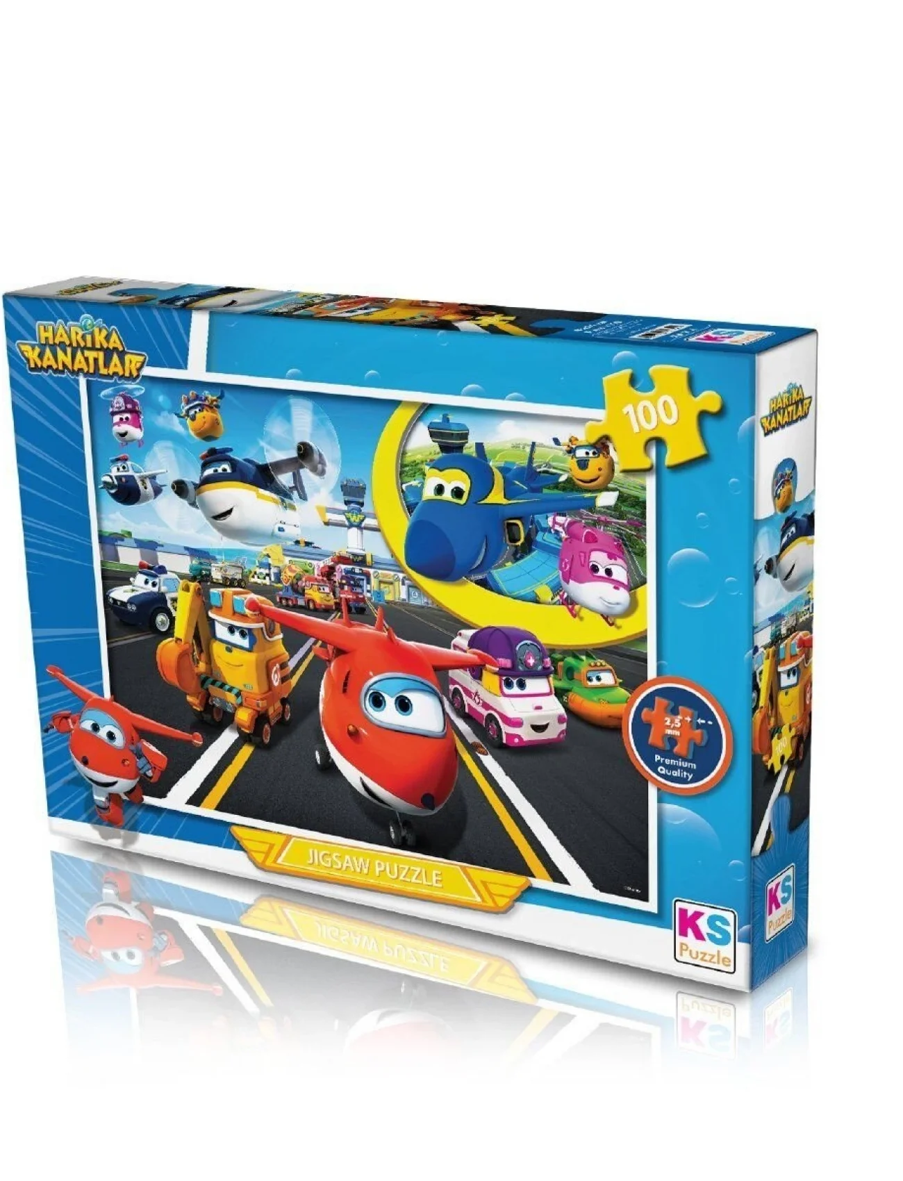 HK714 KS, Harika Kanatlar / 100 Parça Puzzle