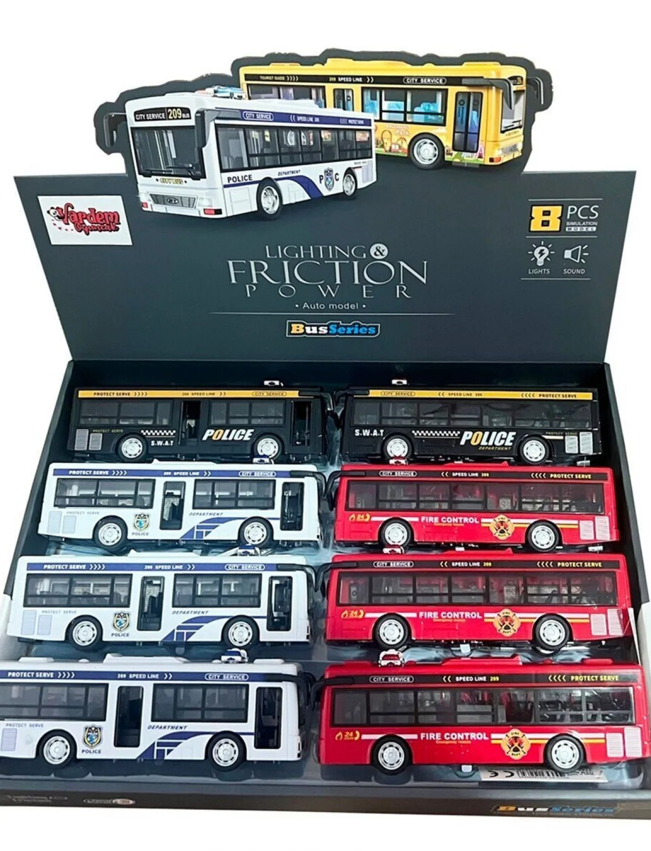 HT-7747 SURT IŞIKLI SESLİ POLİS VE İTFAİYE