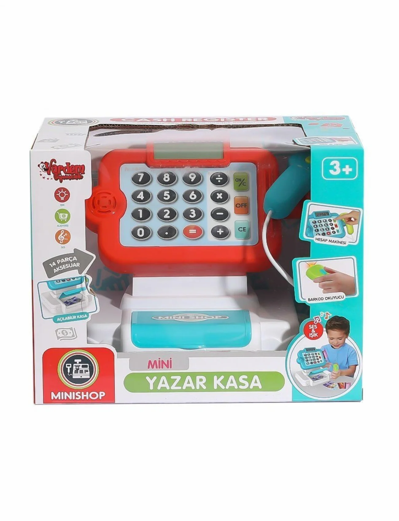 HUA-66105 Sesli ve Işıklı Dokunmatik Yazarkasa