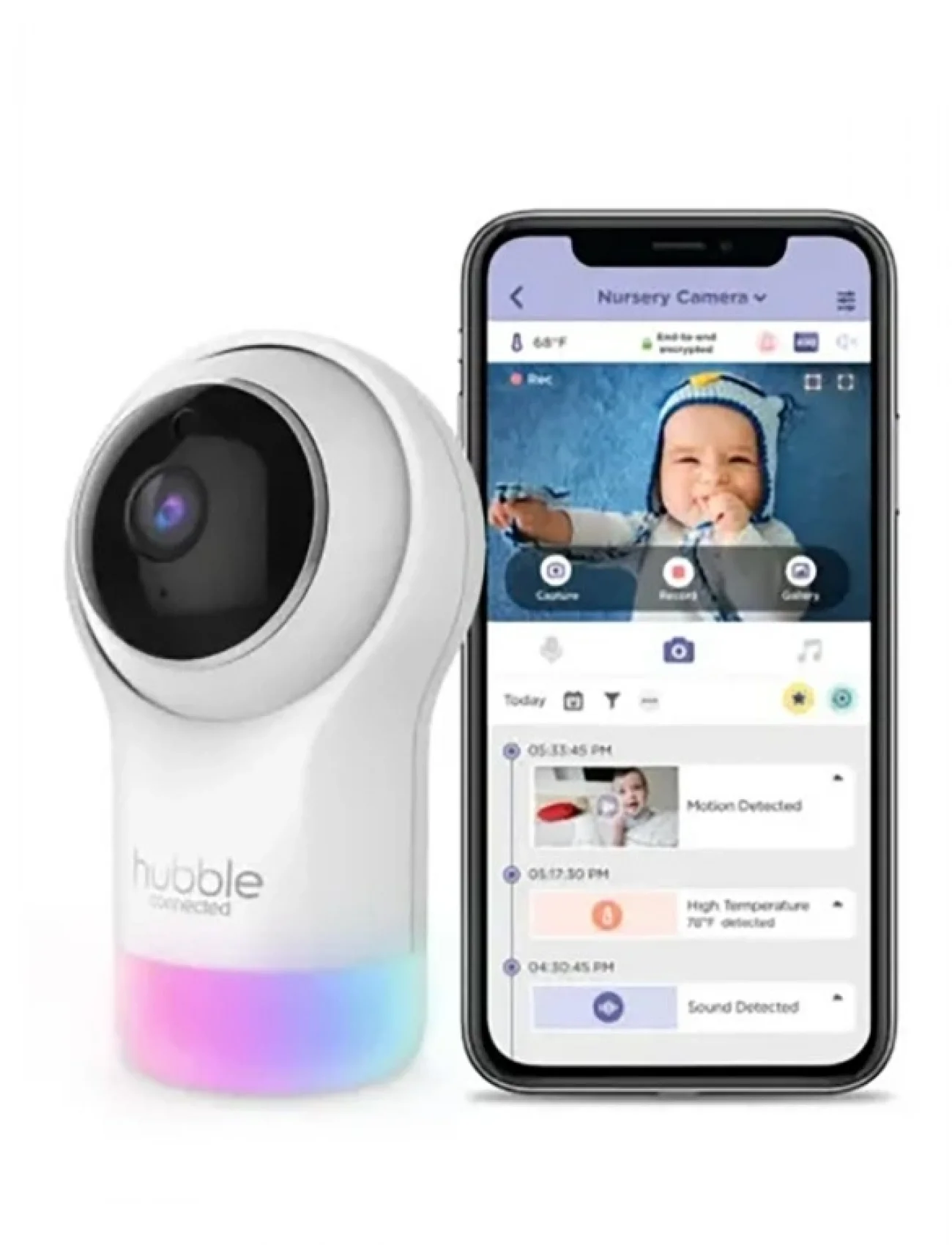 Hubble Glow Full Hd Wifi Bebek Kamerası Hbl18