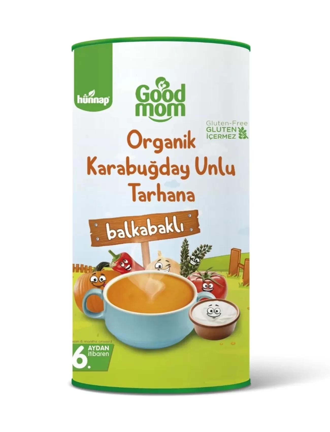 Hünnap Good Mom Organik Karabuğday Unlu Tarhana Balkabağı 200 Gr