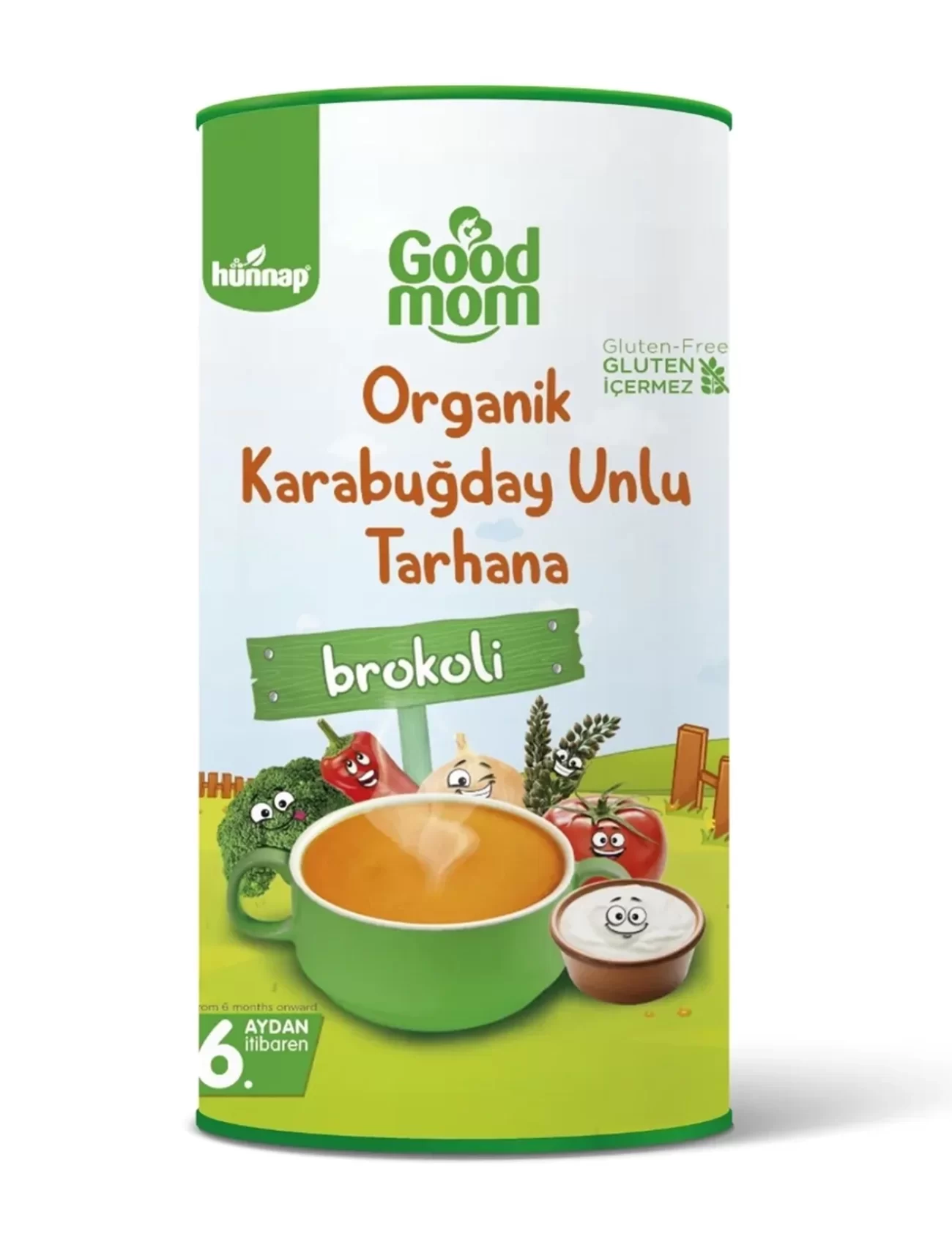 Hünnap Good Mom Organik Karabuğday Unlu Tarhana Brokoli 200 Gr