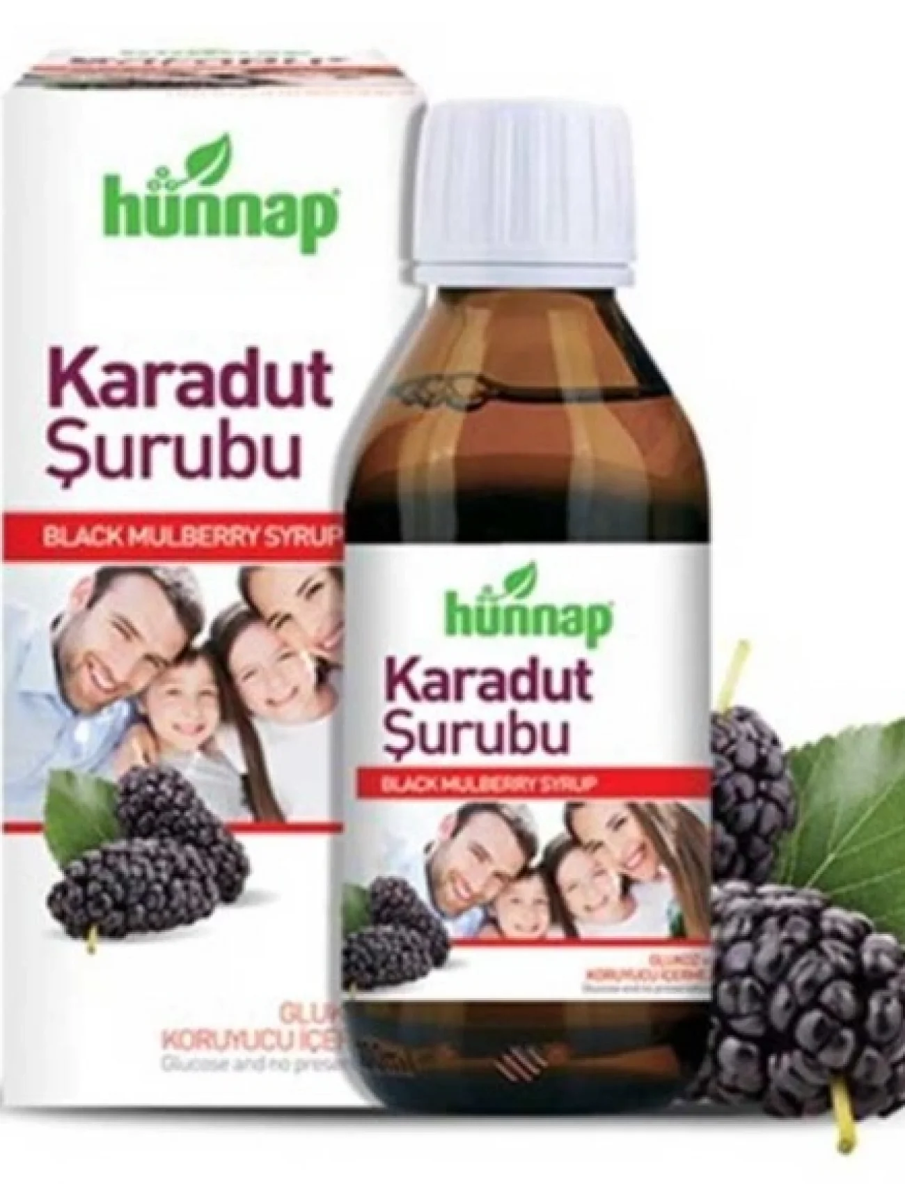 Hünnap Karadut Şurubu 50 Ml