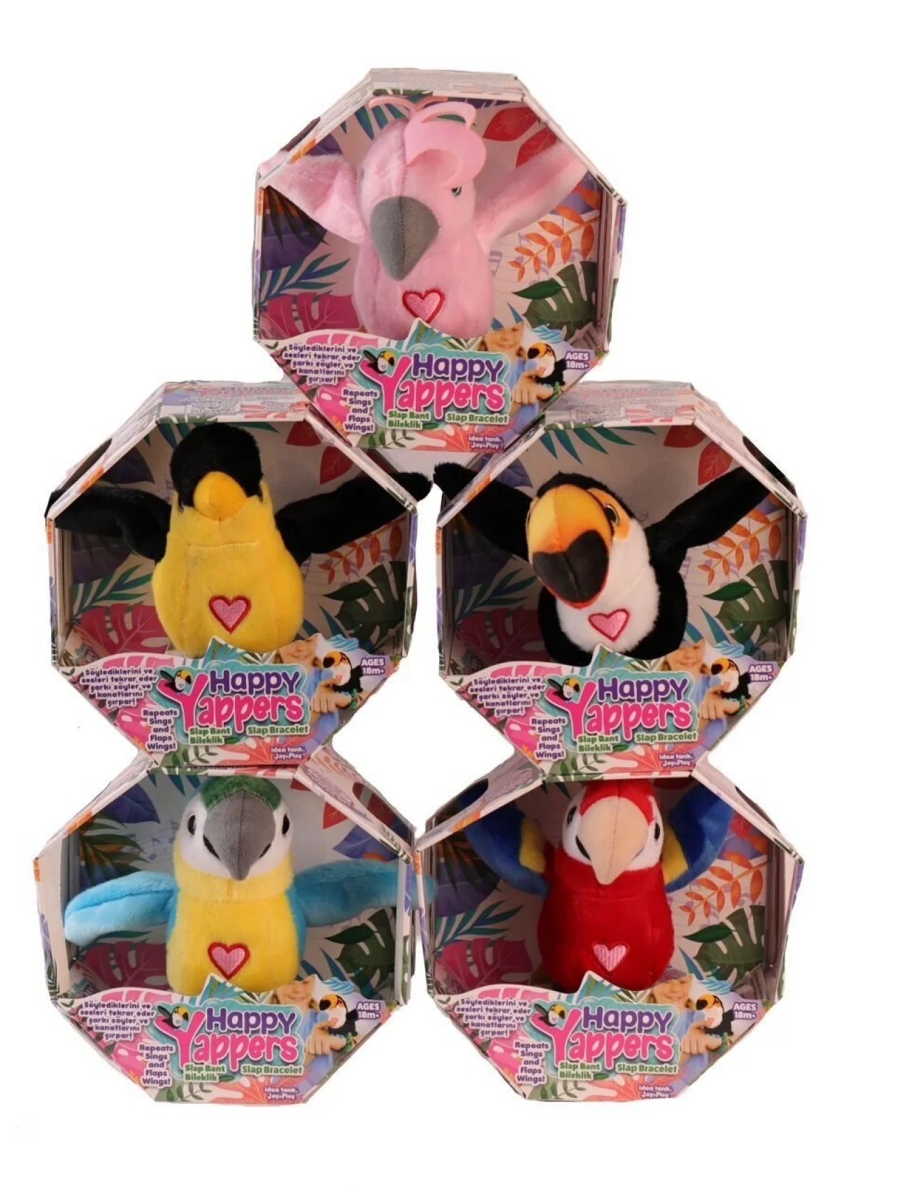 HY-332 9590 HAPPY YAPPERS SLAP BANK BİLEKLİK