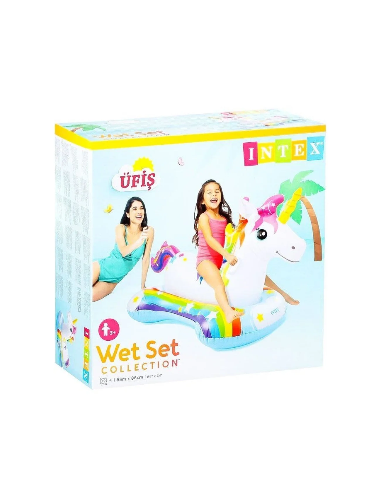 IBN57552 Sihirli Unicorn Binici 163X86 cm - Vardem Oyuncak
