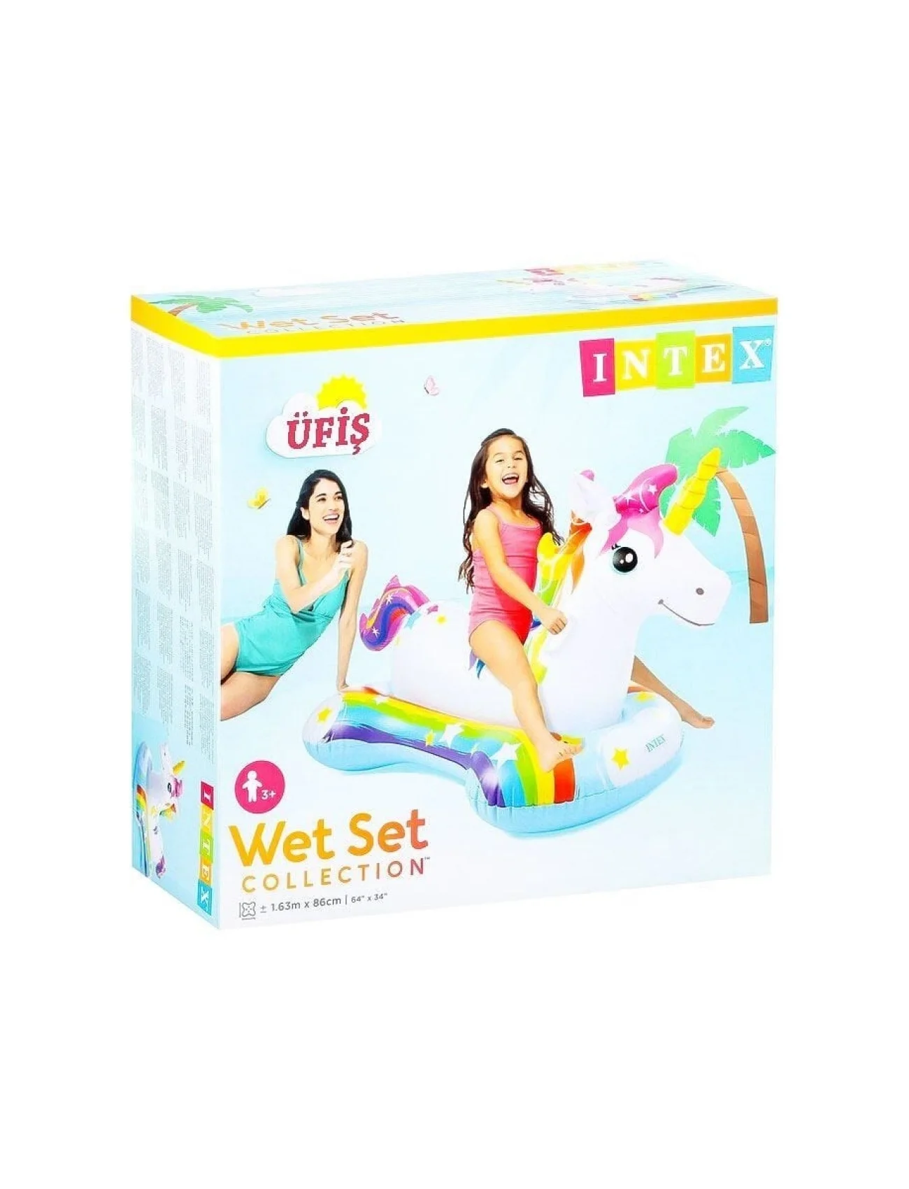 IBN57552 Sihirli Unicorn Binici 163X86 cm - Vardem Oyuncak