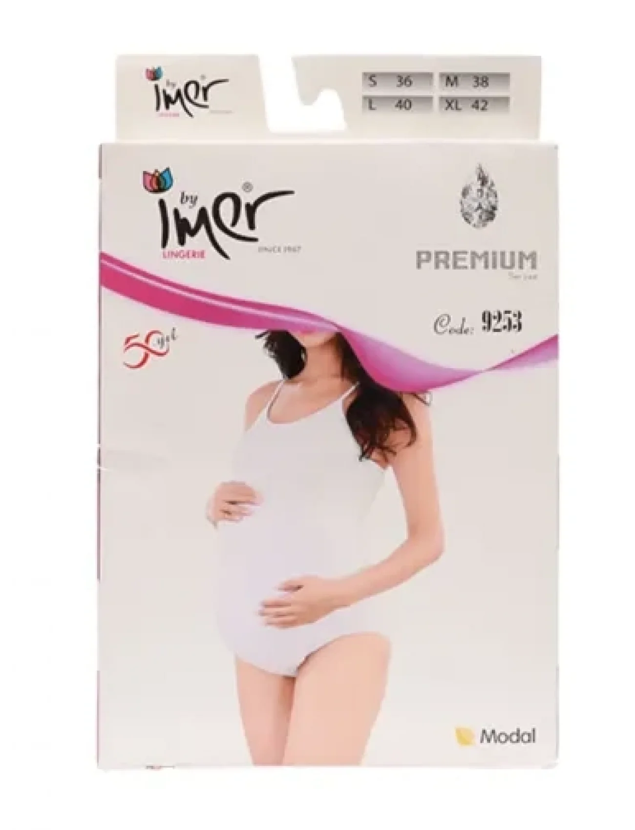 İmer Hamile Çıt Çıt Body 9253 Cream