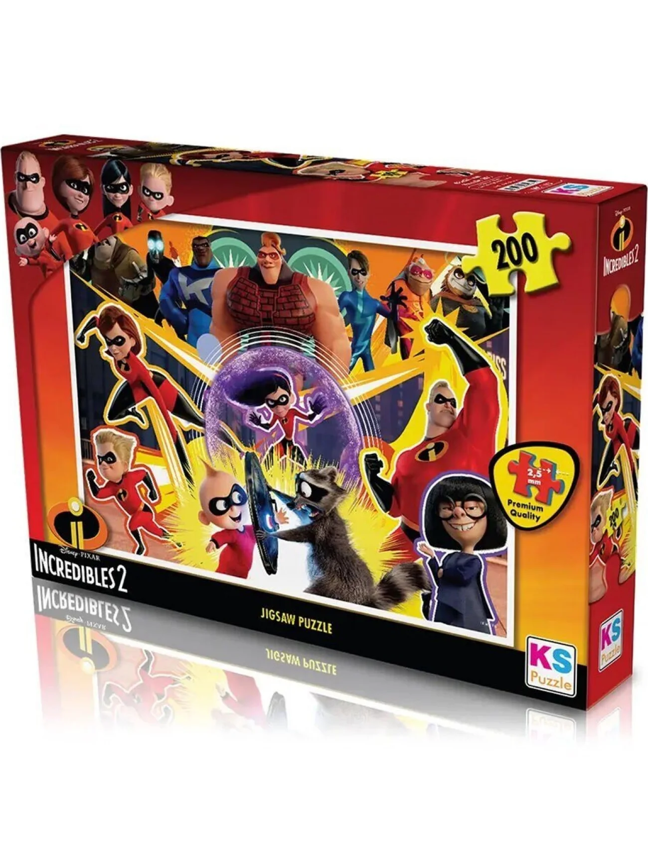 INC 113 INCREDIBLES 2 PUZZLE 200