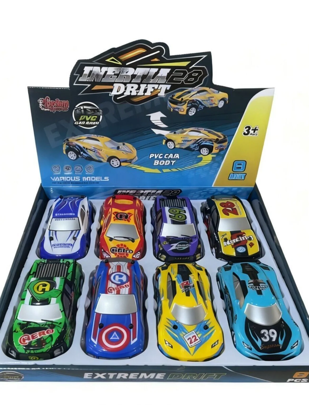 JIA-333-GP1 SÜRTMELİ INERTIA28 DRIFT ARABA(Belirtilen fiyat, tekli satış için adet fiyatıdır.)